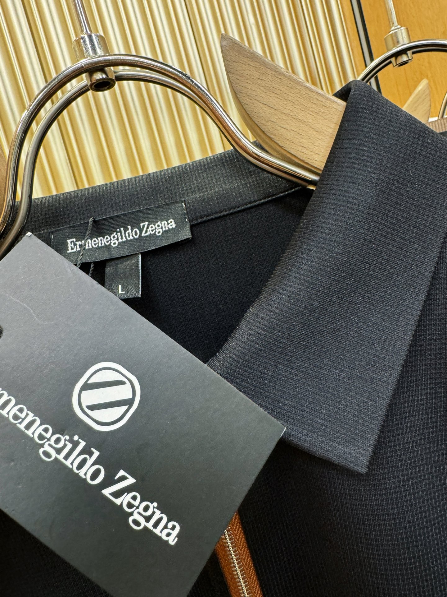 Ermenegildo Zeg*a杰*亚 2025秋冬新品，官网同步 经典大气百搭Polo领长袖T恤，顶