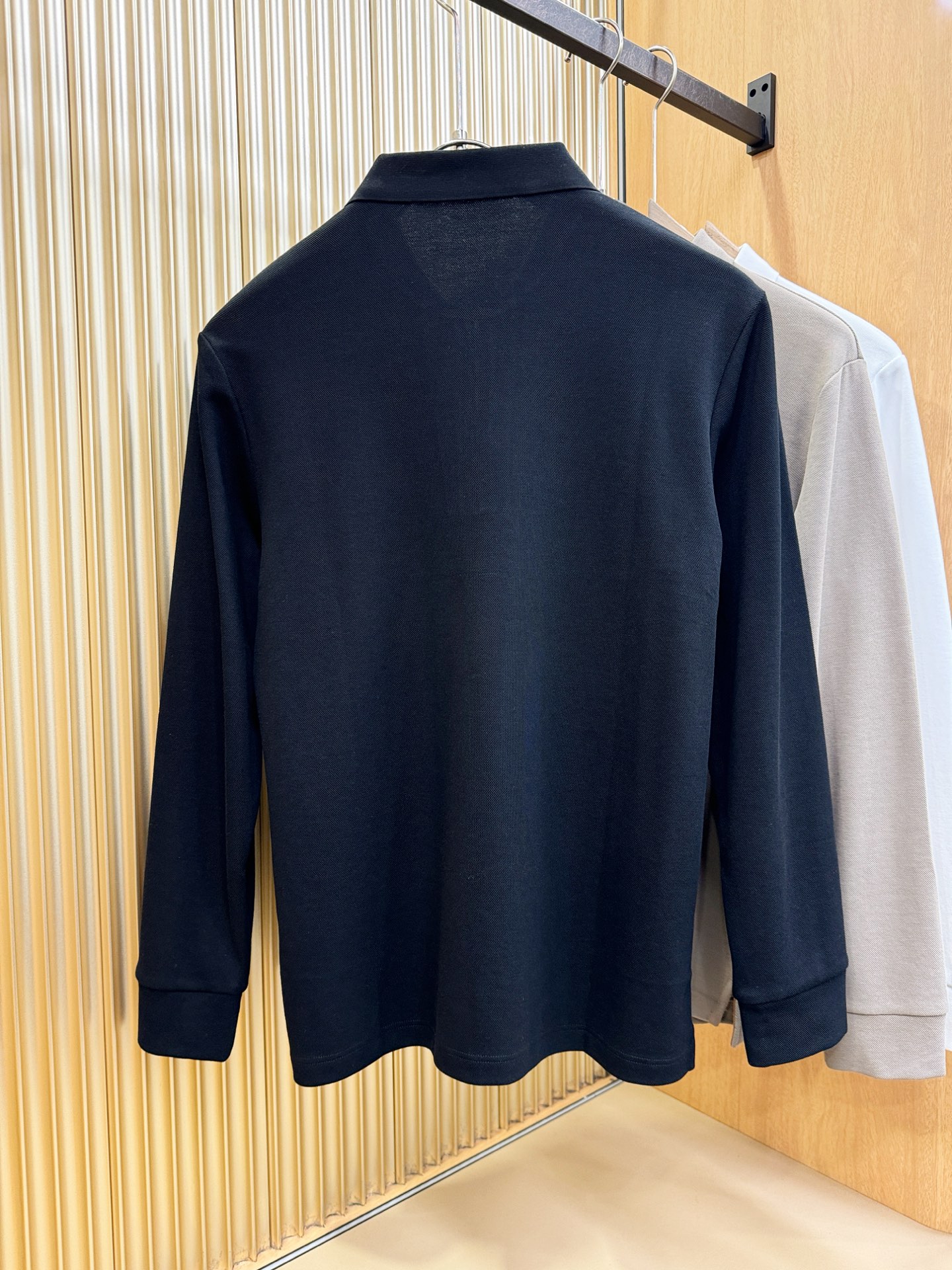 Ermenegildo Zeg*a杰*亚 2025秋冬新品，官网同步 经典大气百搭Polo领长袖T恤，顶