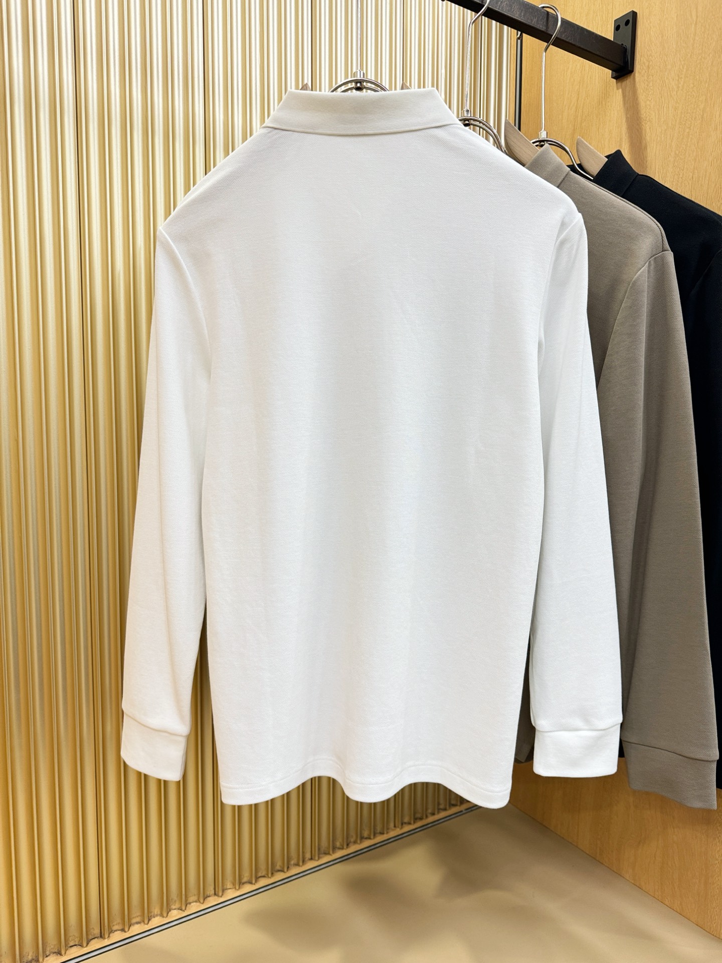 Ermenegildo Zeg*a杰*亚 2025秋冬新品，官网同步 经典大气百搭Polo领长袖T恤，顶