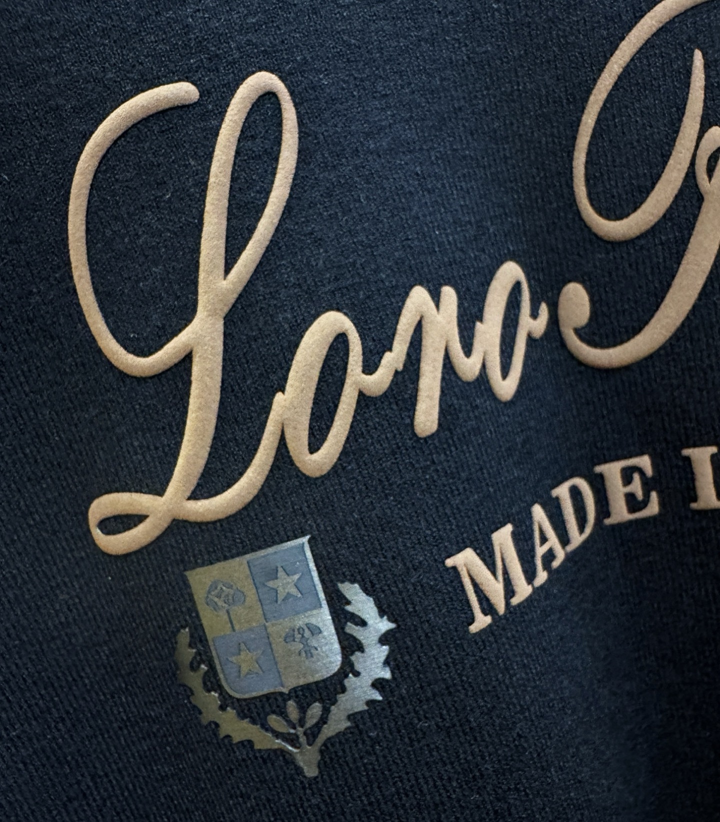 Loro Piana诺悠翩雅 2025新款毛衣，胸前logo设计！贸易公司渠道稀出，同步官网发售！秋冬系