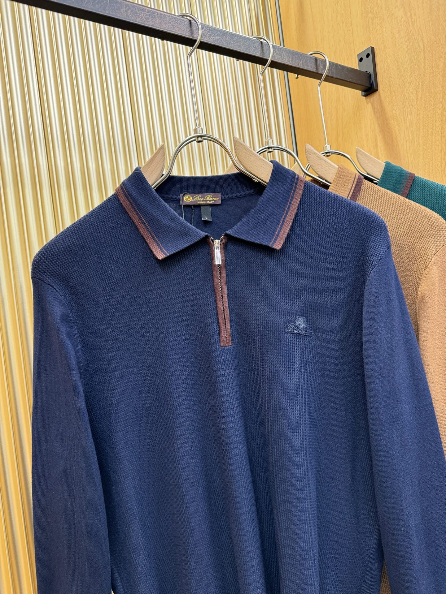 Loro Piana诺悠翩雅 2025新款毛衣，胸前logo设计！贸易公司渠道稀出，同步官网发售！秋冬系