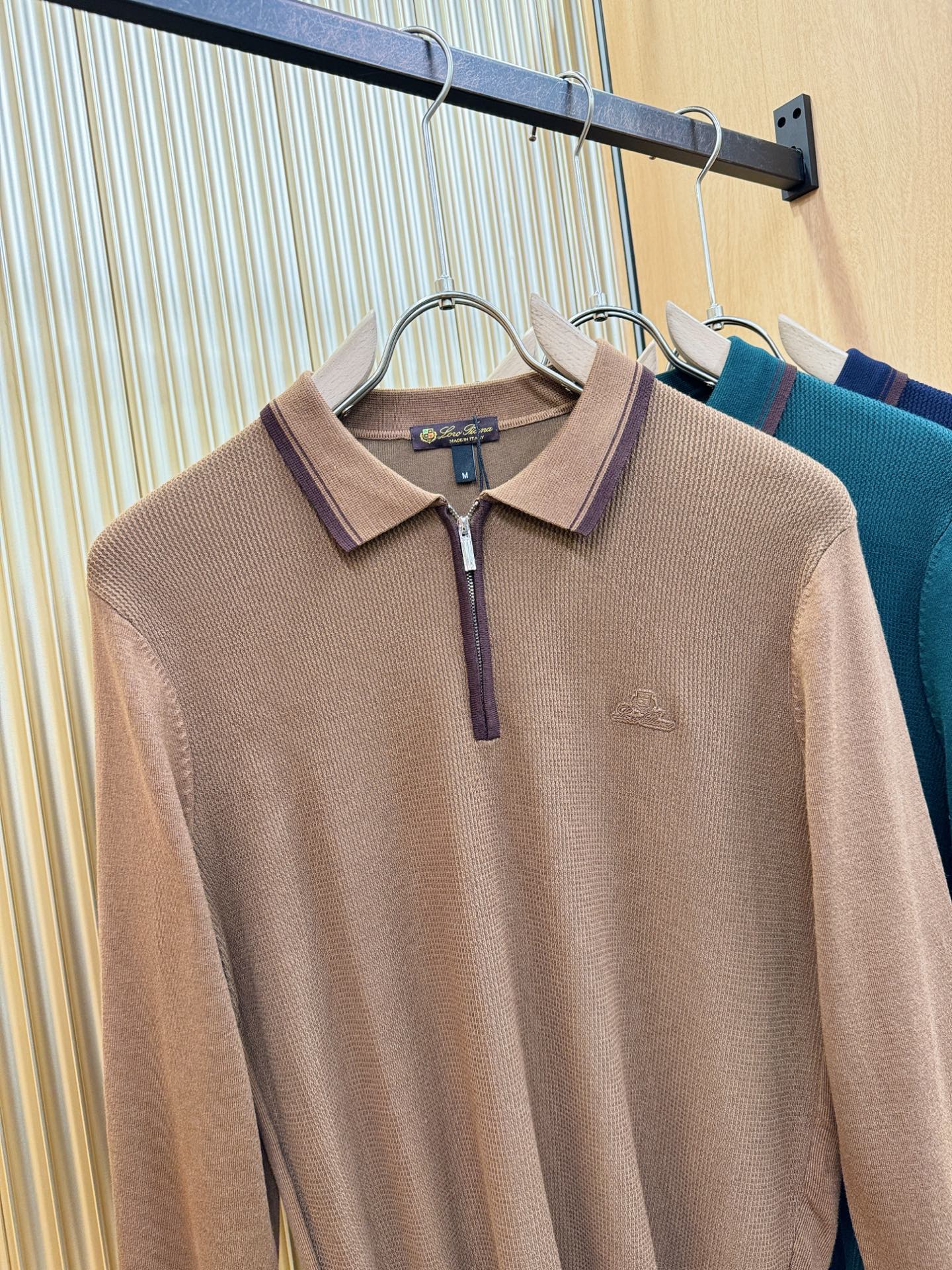 Loro Piana诺悠翩雅 2025新款毛衣，胸前logo设计！贸易公司渠道稀出，同步官网发售！秋冬系