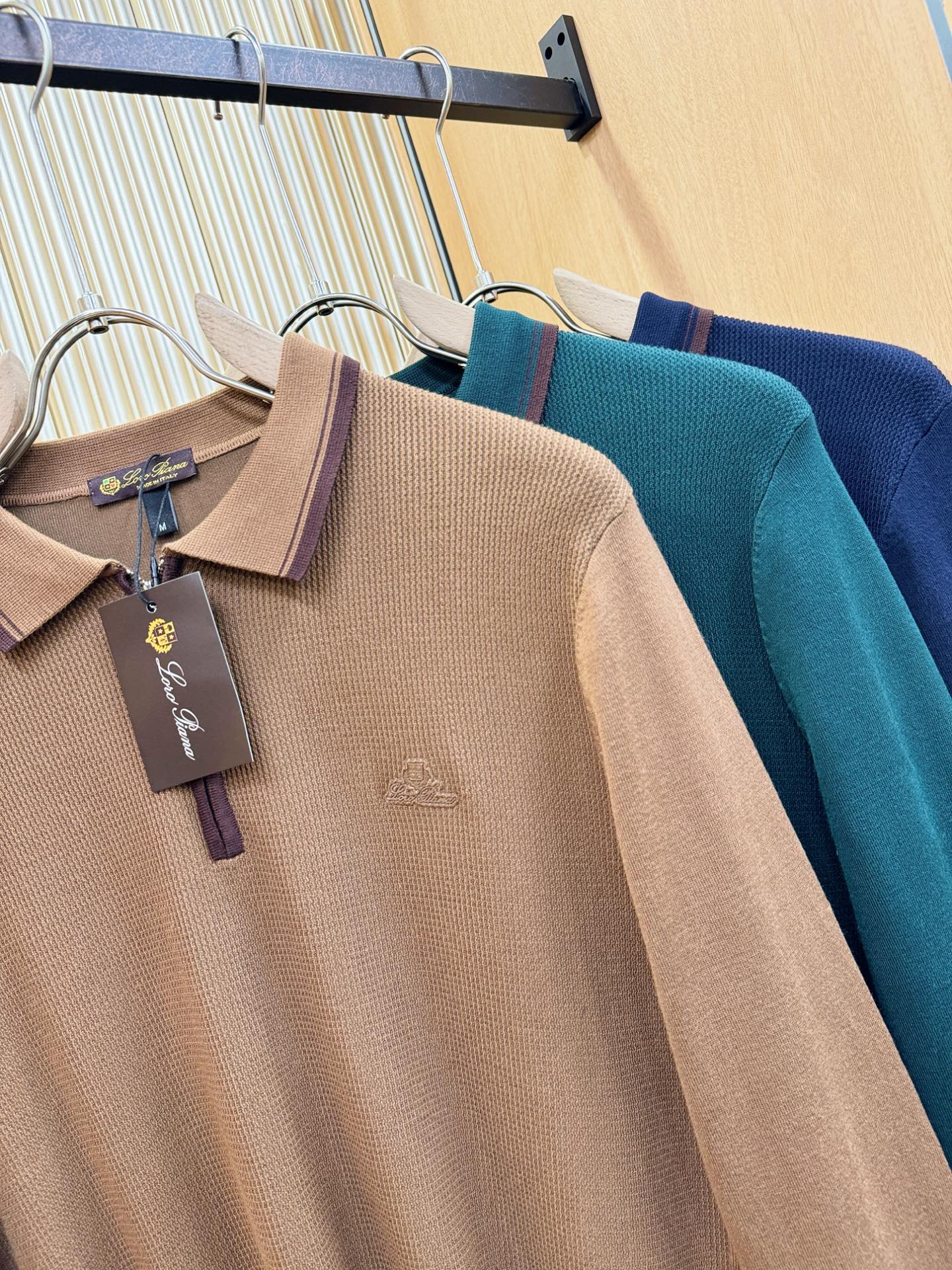 Loro Piana诺悠翩雅 2025新款毛衣，胸前logo设计！贸易公司渠道稀出，同步官网发售！秋冬系