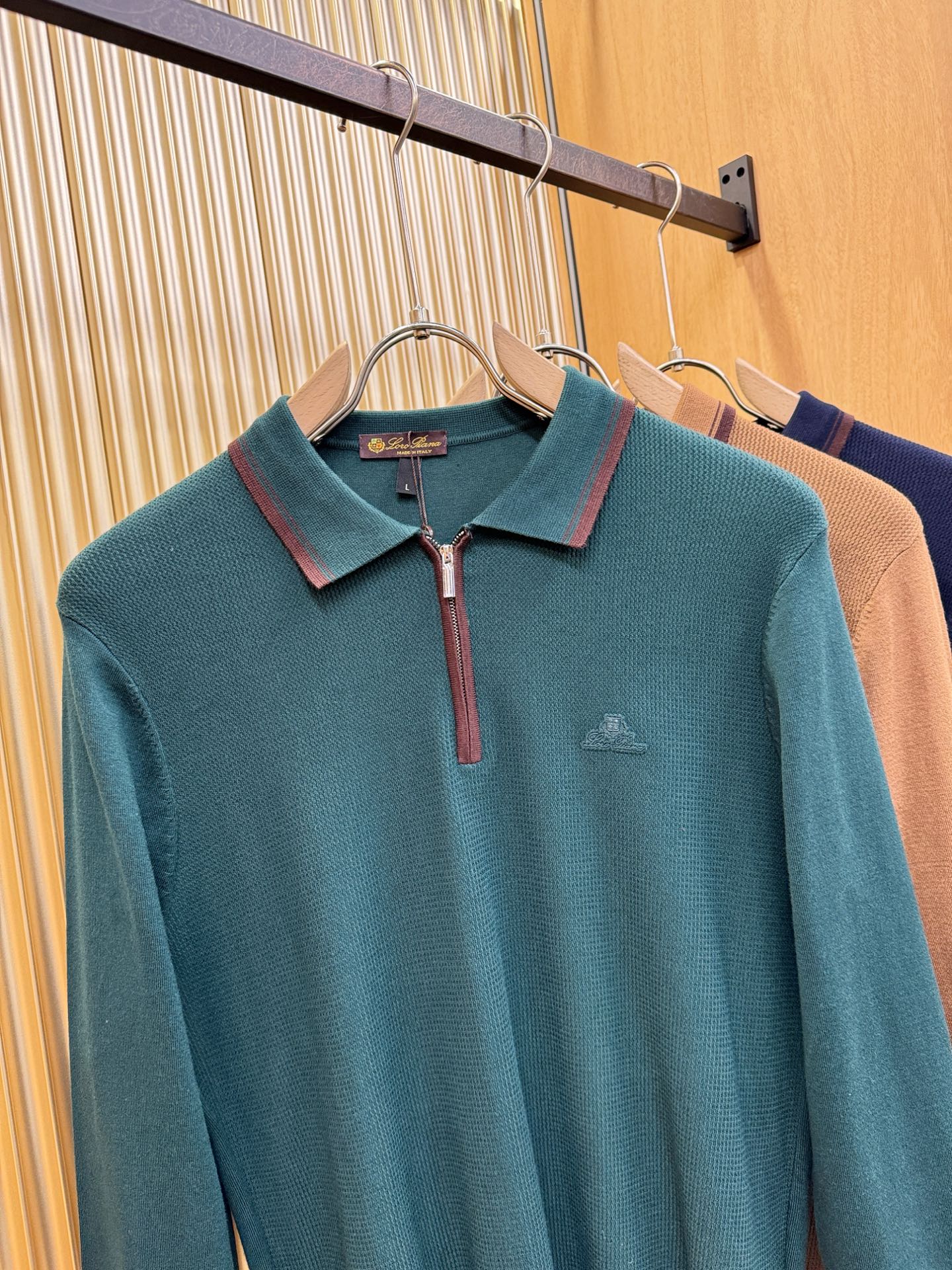 Loro Piana诺悠翩雅 2025新款毛衣，胸前logo设计！贸易公司渠道稀出，同步官网发售！秋冬系