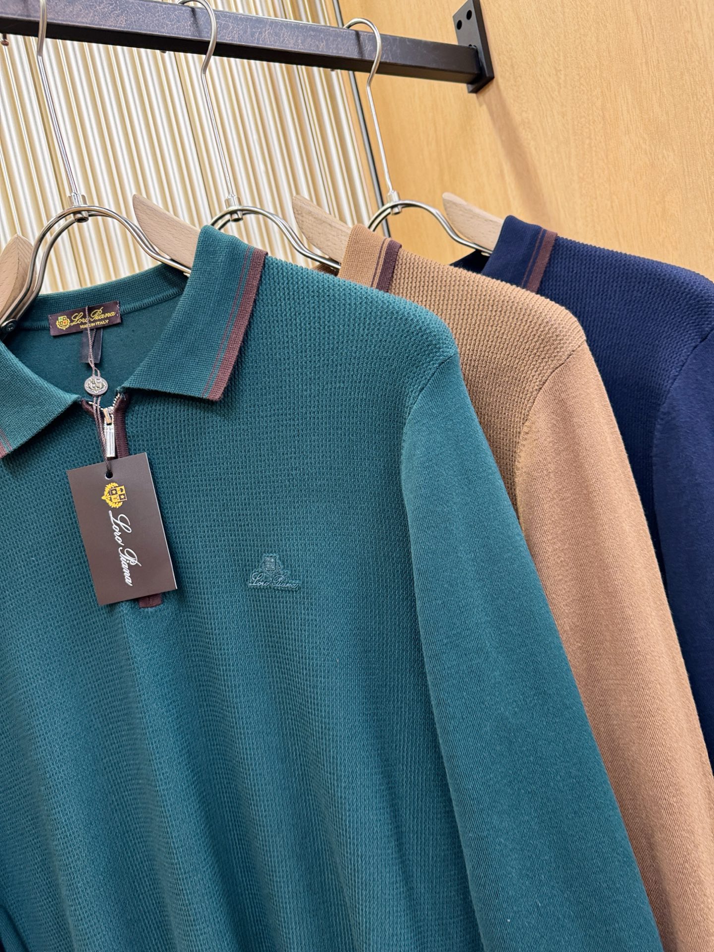 Loro Piana诺悠翩雅 2025新款毛衣，胸前logo设计！贸易公司渠道稀出，同步官网发售！秋冬系