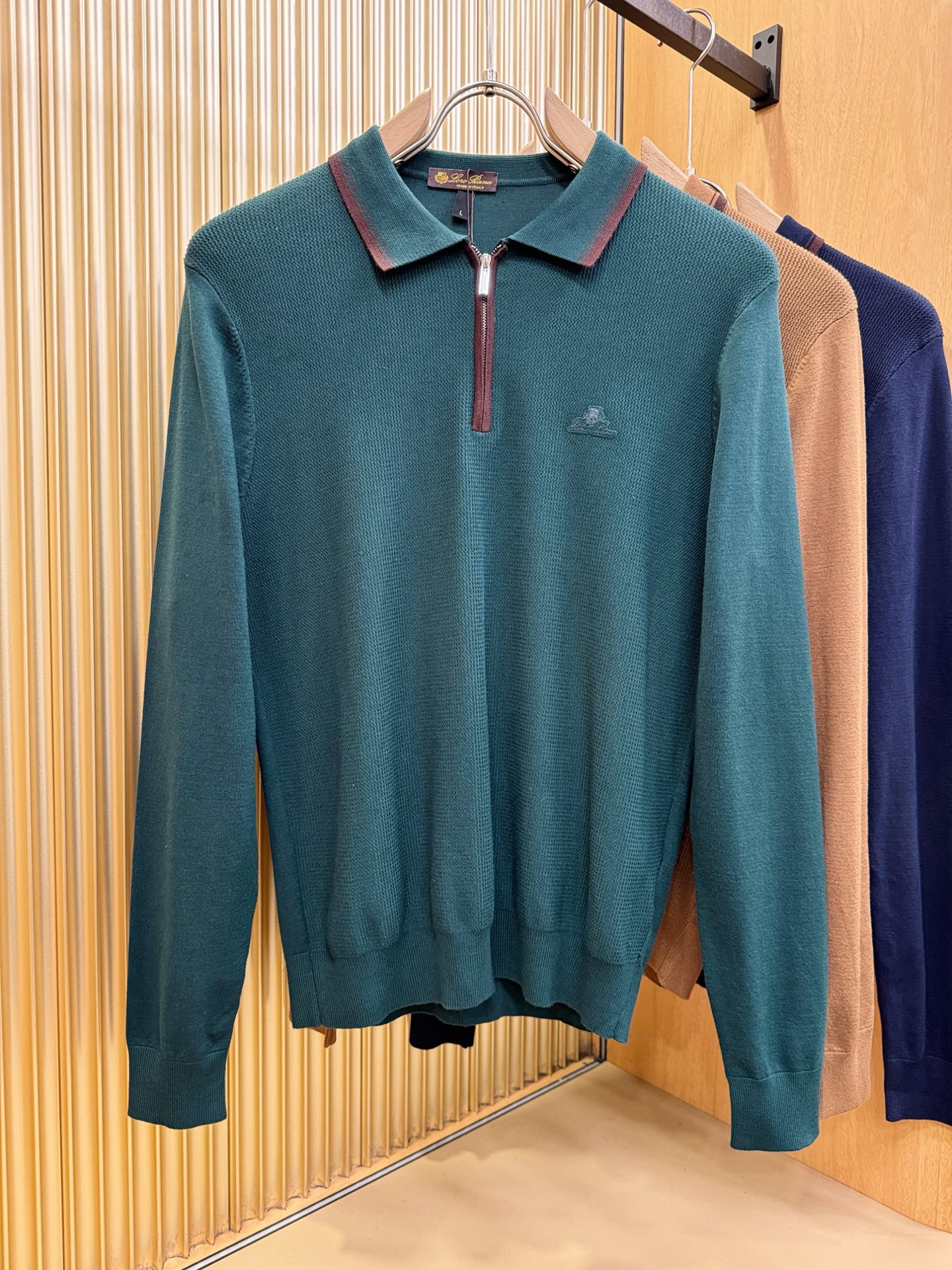 Loro Piana诺悠翩雅 2025新款毛衣，胸前logo设计！贸易公司渠道稀出，同步官网发售！秋冬系