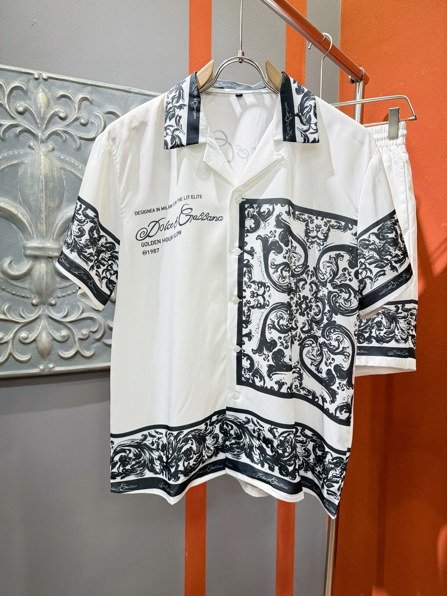 高定款(真丝面料升级 ) DG 最大可穿250斤，2025新款真丝套装，男女同款家居服套装，定制真丝面料