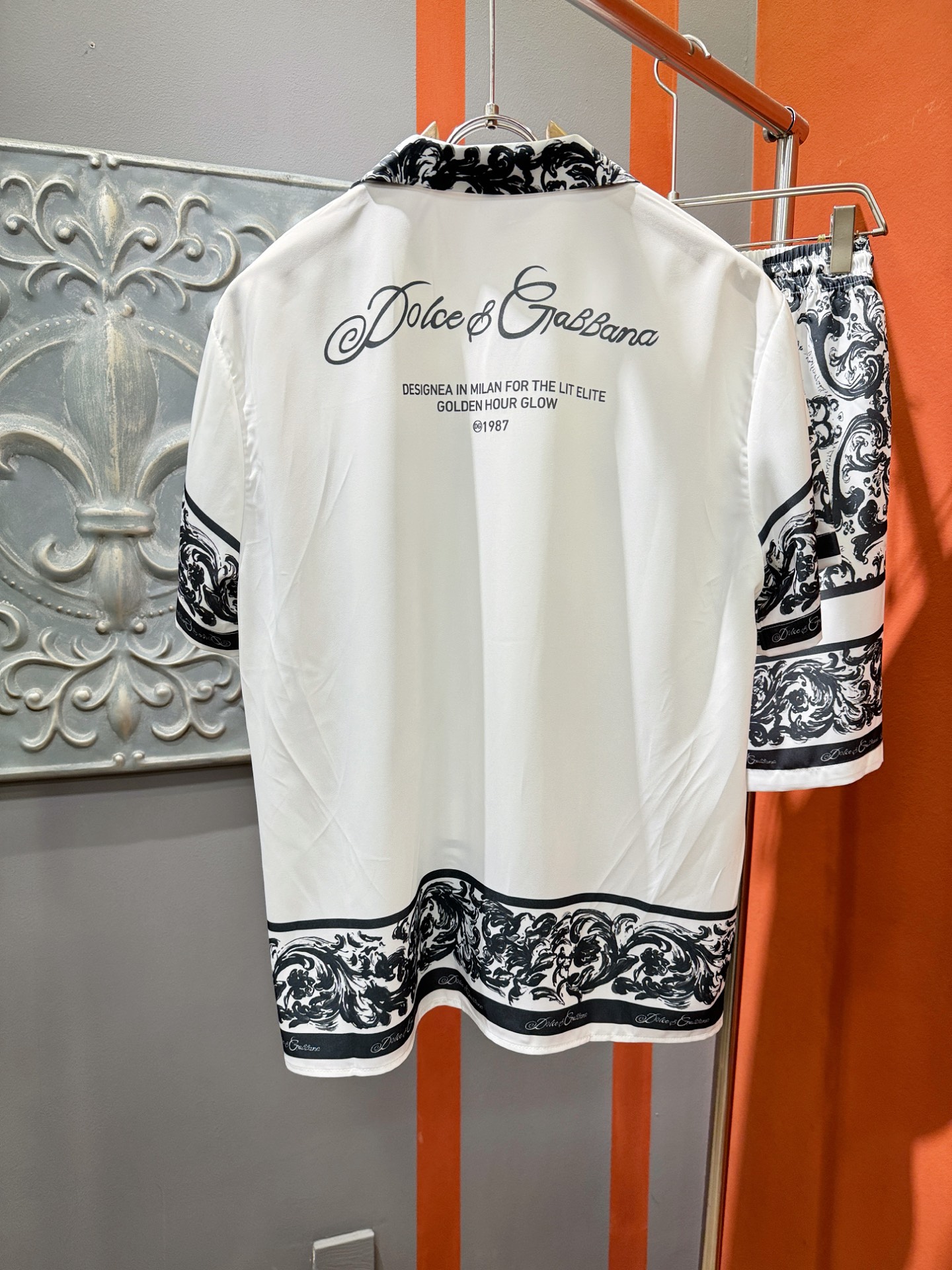 高定款(真丝面料升级 ) DG 最大可穿250斤，2025新款真丝套装，男女同款家居服套装，定制真丝面料