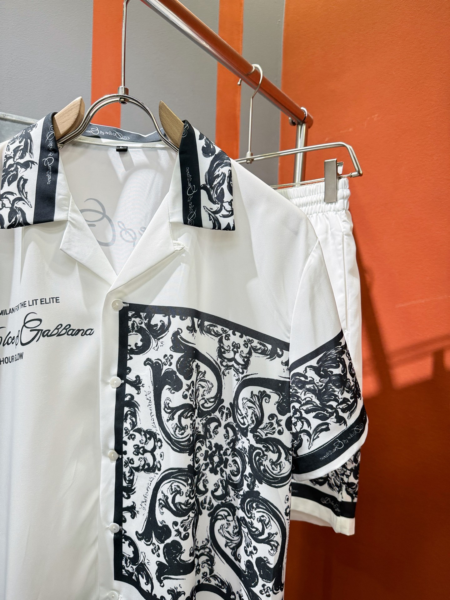 高定款(真丝面料升级 ) DG 最大可穿250斤，2025新款真丝套装，男女同款家居服套装，定制真丝面料