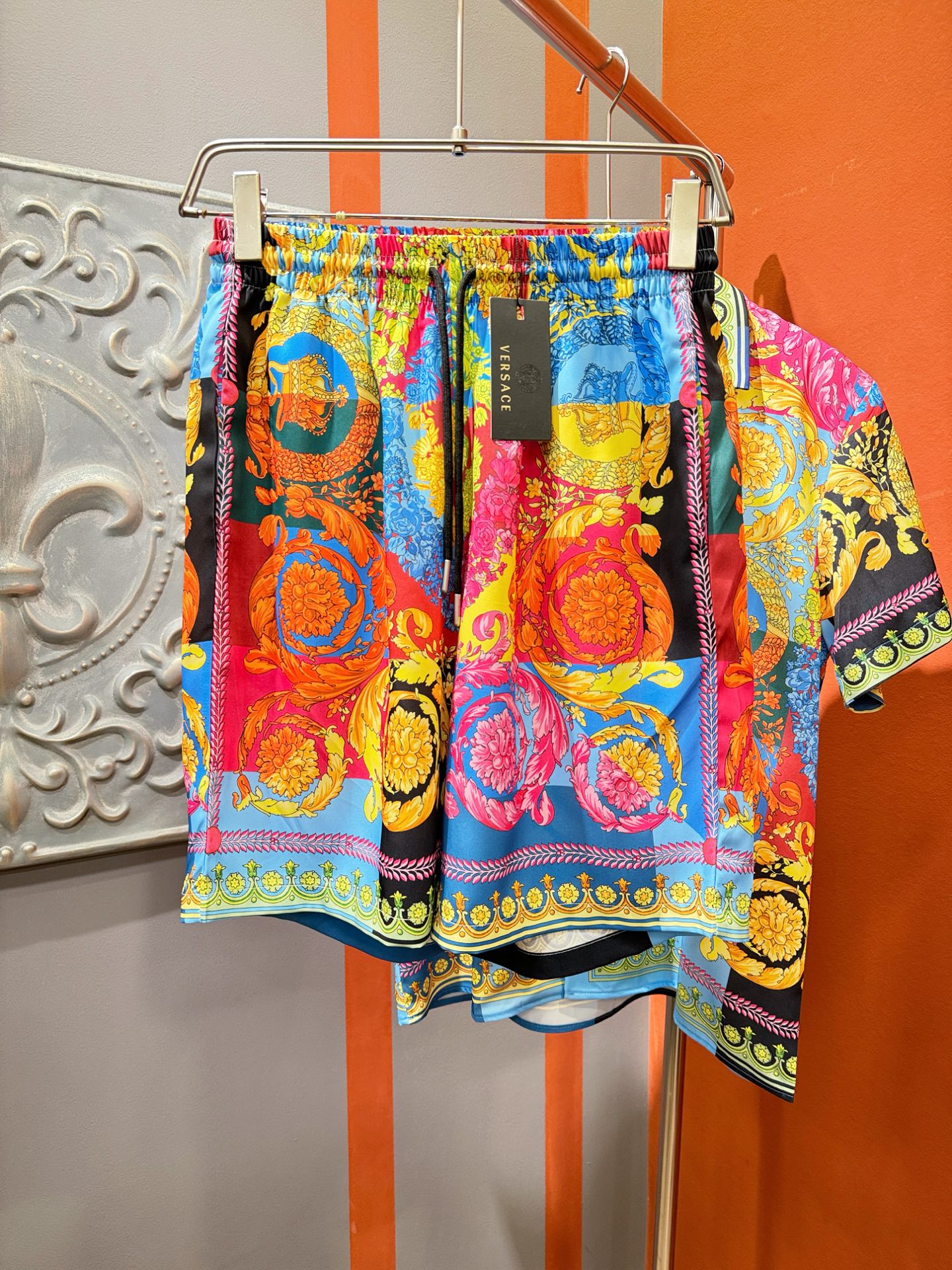 高定款(真丝面料升级 ) DG 最大可穿250斤，2025新款真丝套装，男女同款家居服套装，定制真丝面料