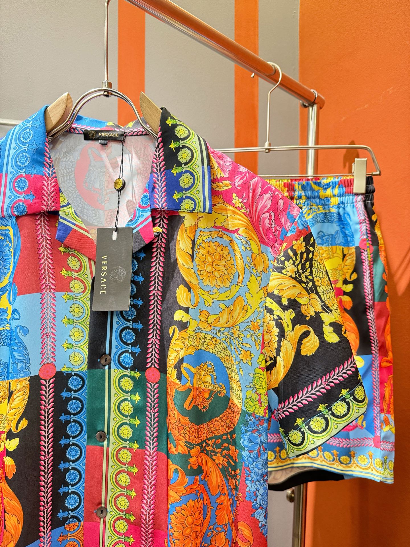 高定款(真丝面料升级 ) DG 最大可穿250斤，2025新款真丝套装，男女同款家居服套装，定制真丝面料