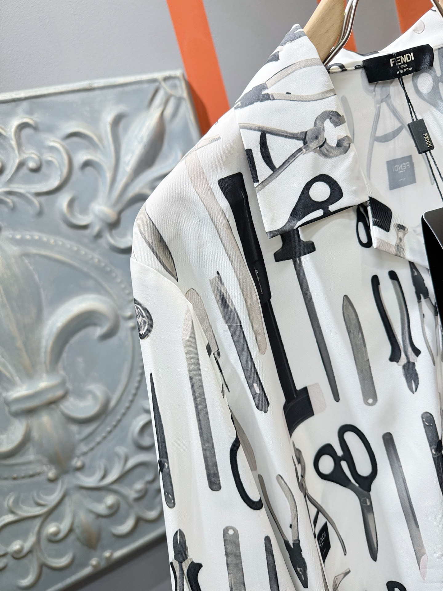 高定款(真丝面料升级 ) FENDI芬迪 最大可穿250斤‼️ 2025新款真丝套装，男女同款家居服套装