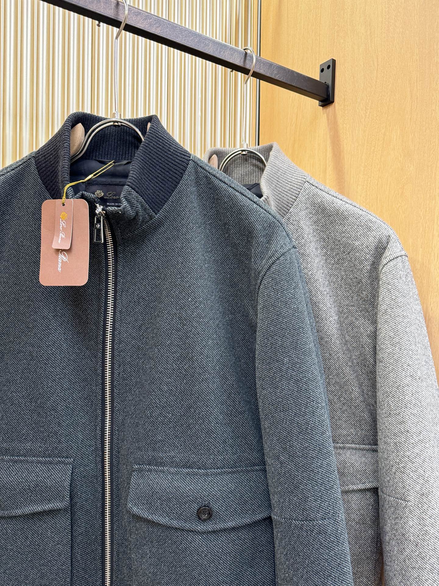 调价 Loro Piana诺悠翩雅 25ss秋冬新款羊绒羽绒外套，超A原单外套！甄选顶级羊绒打造。搭配经