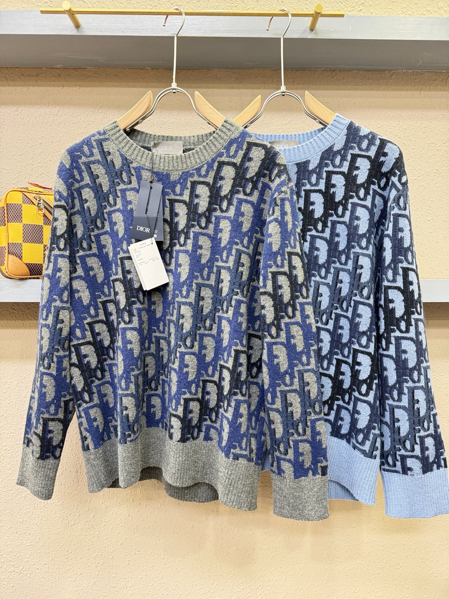 顶级版Dior迪奥 专柜同步 冬季新款羊毛衫（绵羊毛100%）甄选客供进口100％绵羊毛材质！面料手感偏