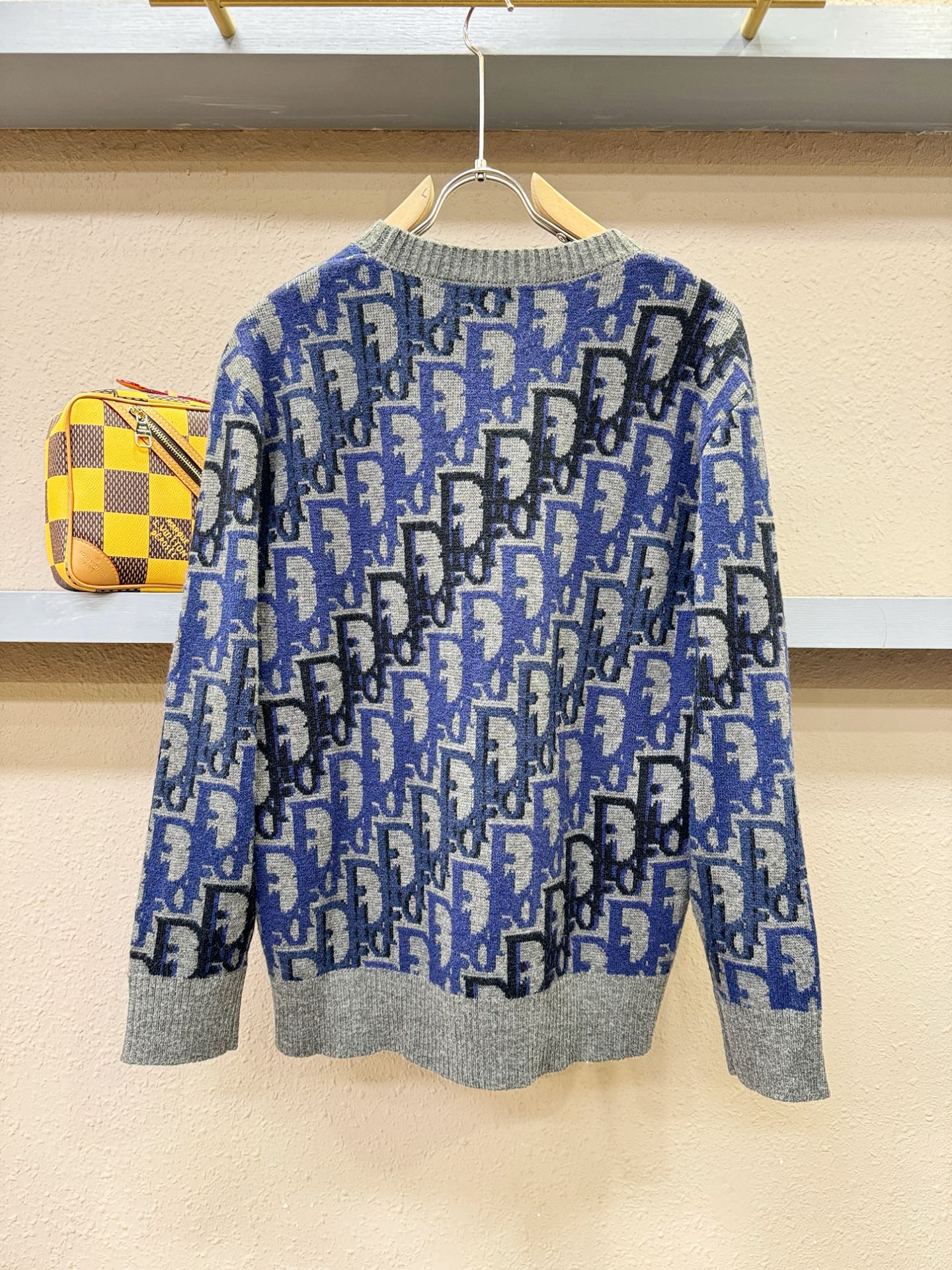 顶级版Dior迪奥 专柜同步 冬季新款羊毛衫（绵羊毛100%）甄选客供进口100％绵羊毛材质！面料手感偏