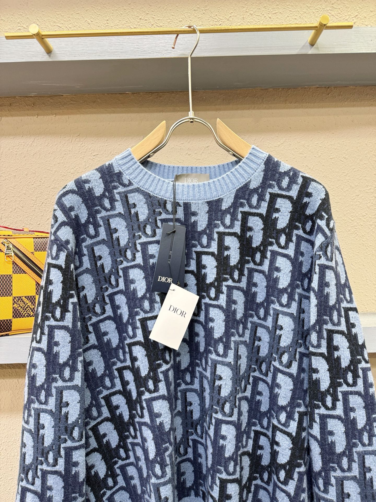 顶级版Dior迪奥 专柜同步 冬季新款羊毛衫（绵羊毛100%）甄选客供进口100％绵羊毛材质！面料手感偏