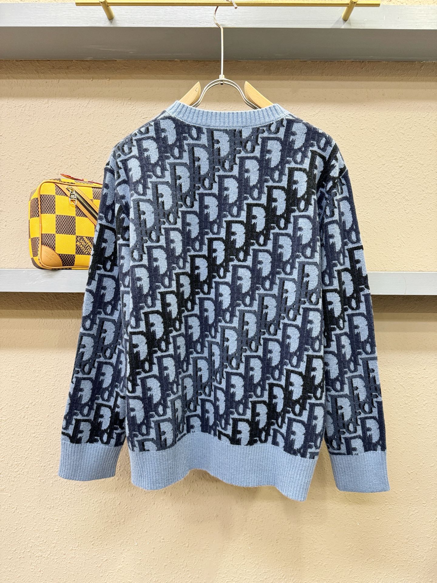 顶级版Dior迪奥 专柜同步 冬季新款羊毛衫（绵羊毛100%）甄选客供进口100％绵羊毛材质！面料手感偏