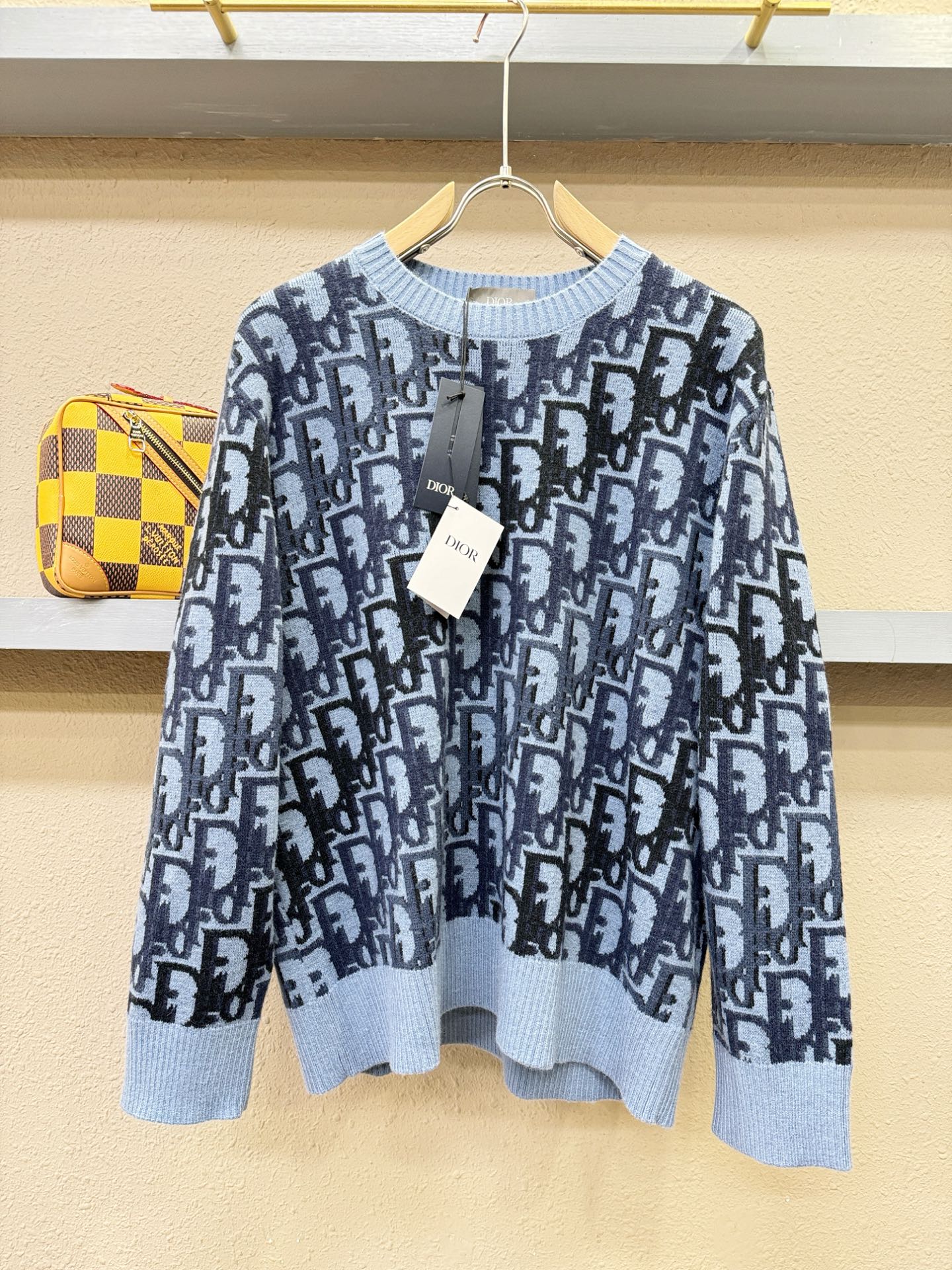 顶级版Dior迪奥 专柜同步 冬季新款羊毛衫（绵羊毛100%）甄选客供进口100％绵羊毛材质！面料手感偏