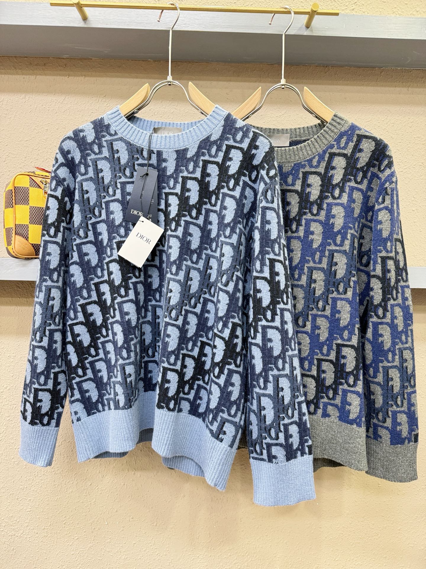 顶级版Dior迪奥 专柜同步 冬季新款羊毛衫（绵羊毛100%）甄选客供进口100％绵羊毛材质！面料手感偏