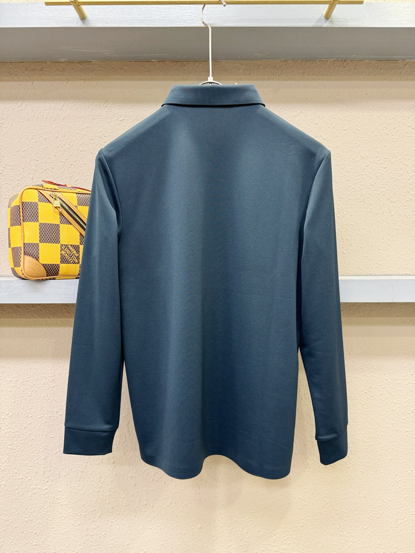 Armani 阿玛尼 2025秋冬新品，官网同步 经典大气百搭Polo领长袖T恤，顶级原版面料，质感细腻