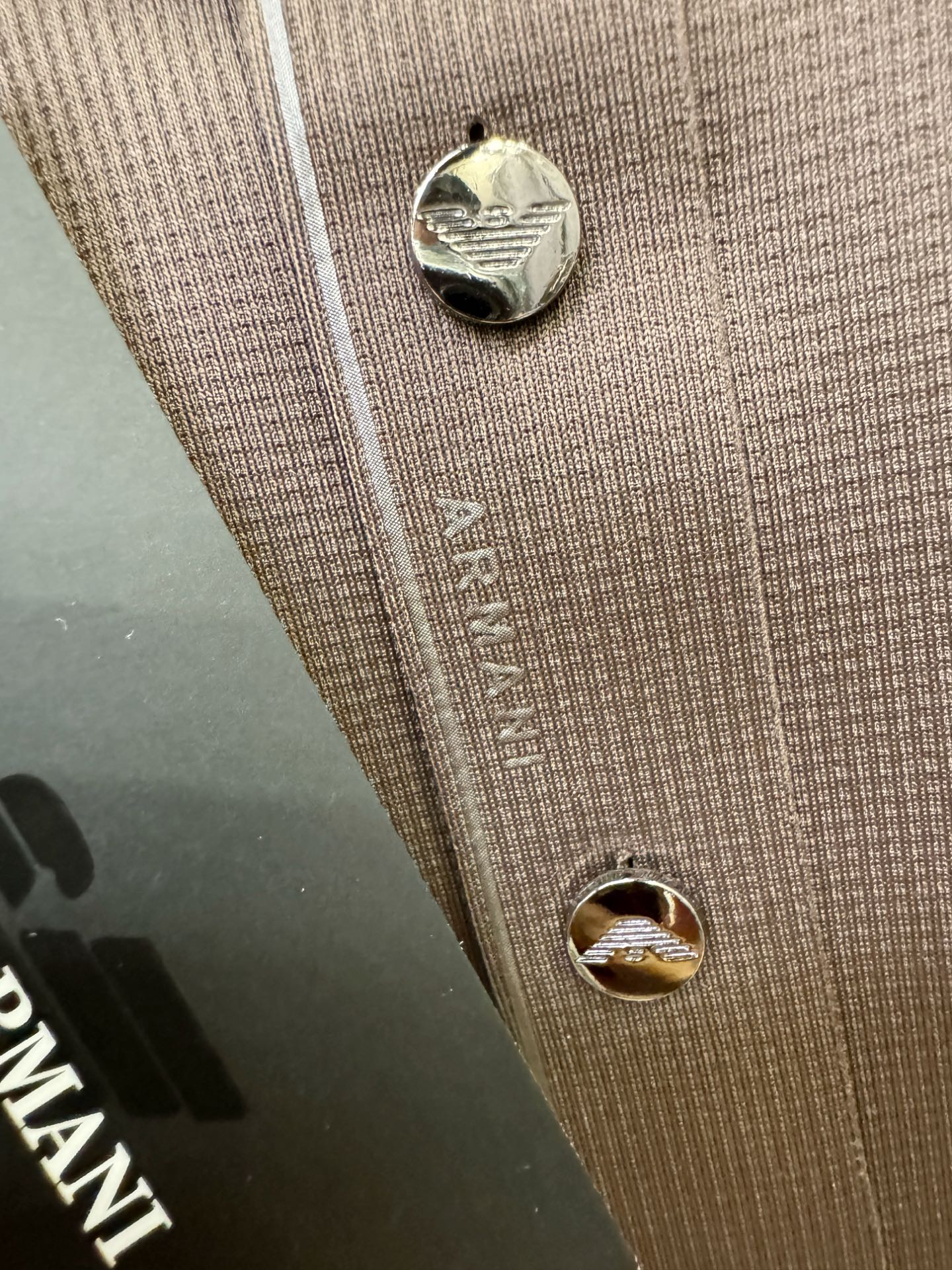 Armani 阿玛尼 2025秋冬新品，官网同步 经典大气百搭Polo领长袖T恤，顶级原版面料，质感细腻