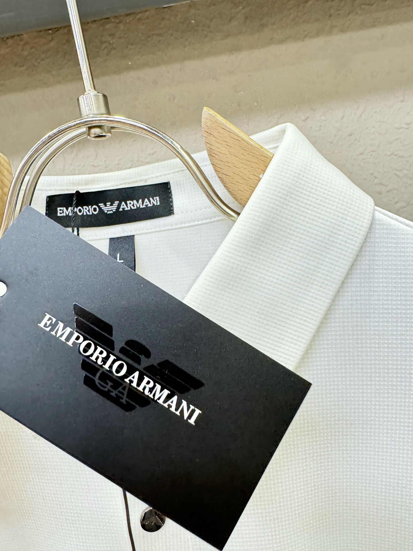 Armani 阿玛尼 2025秋冬新品，官网同步 经典大气百搭Polo领长袖T恤，顶级原版面料，质感细腻