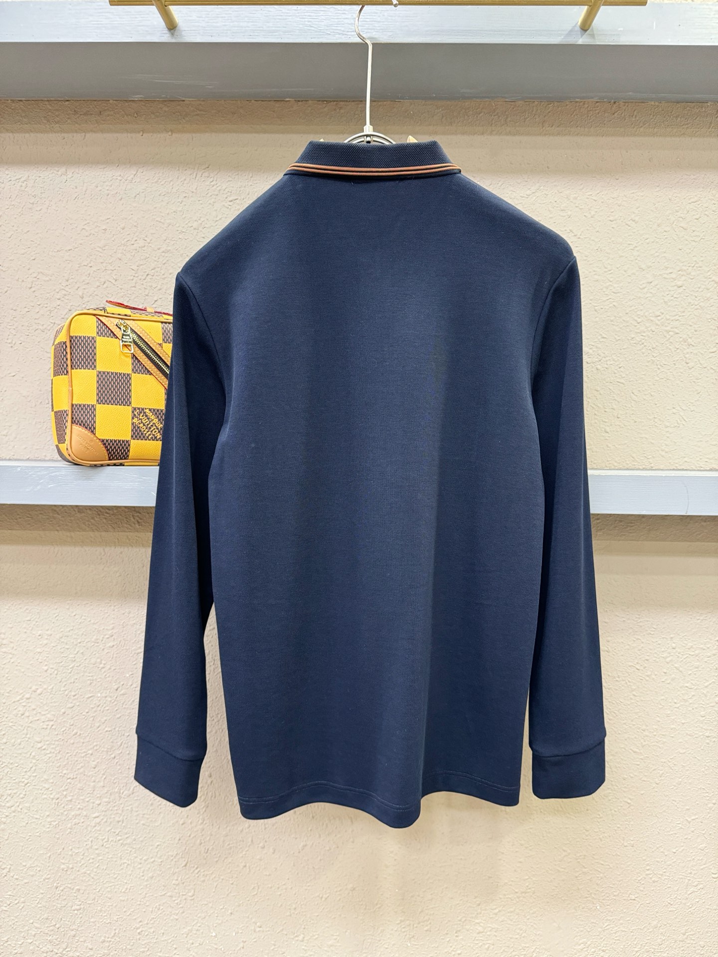 Ermenegildo Zeg*a杰*亚 2025秋冬新品，官网同步 经典大气百搭Polo领长袖T恤，顶