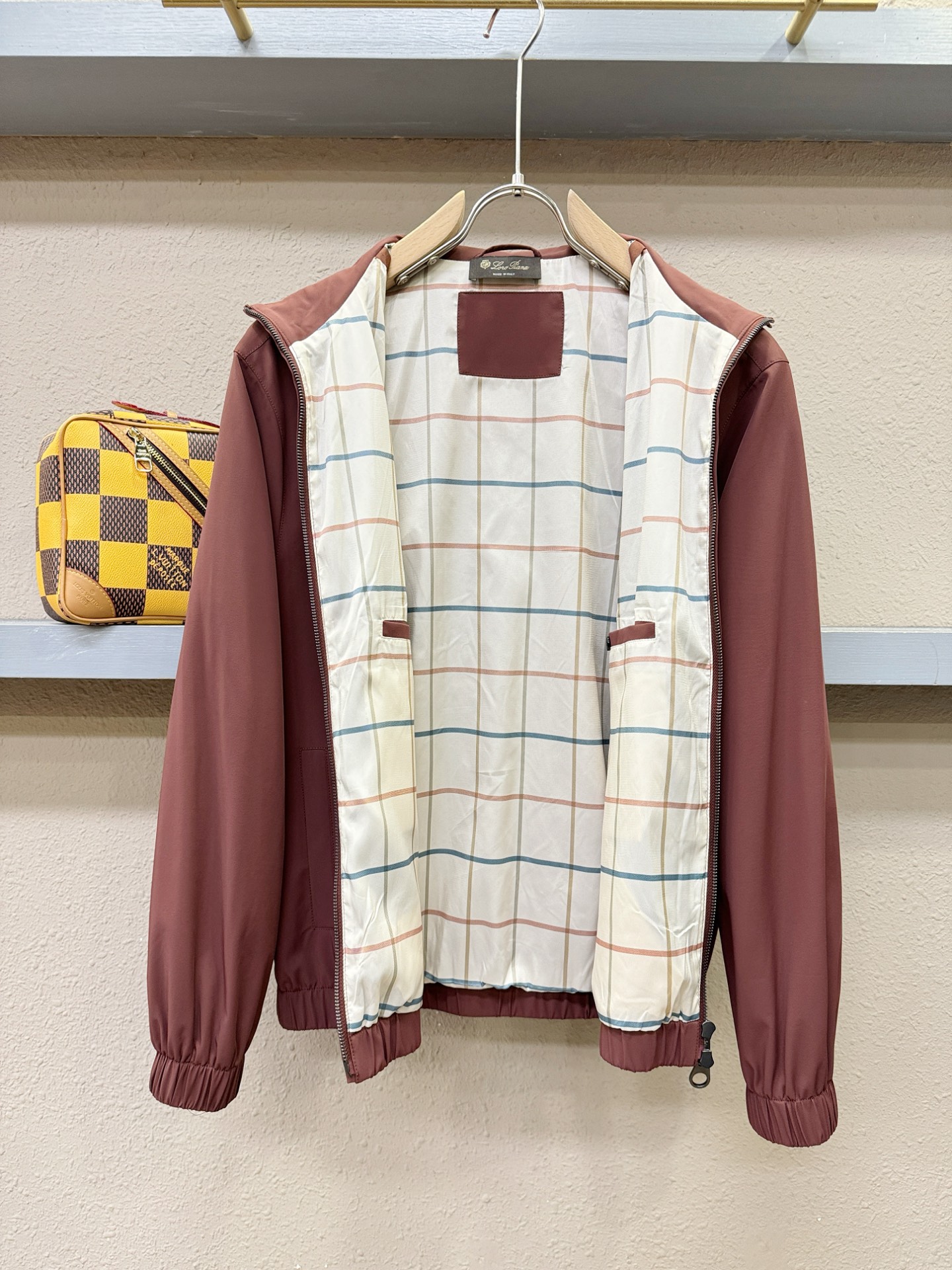 Loro Piana诺悠翩雅 2025秋冬新款夹克外套，原单狠货 意大利进口面料时尚夹克外套。欧洲专柜同