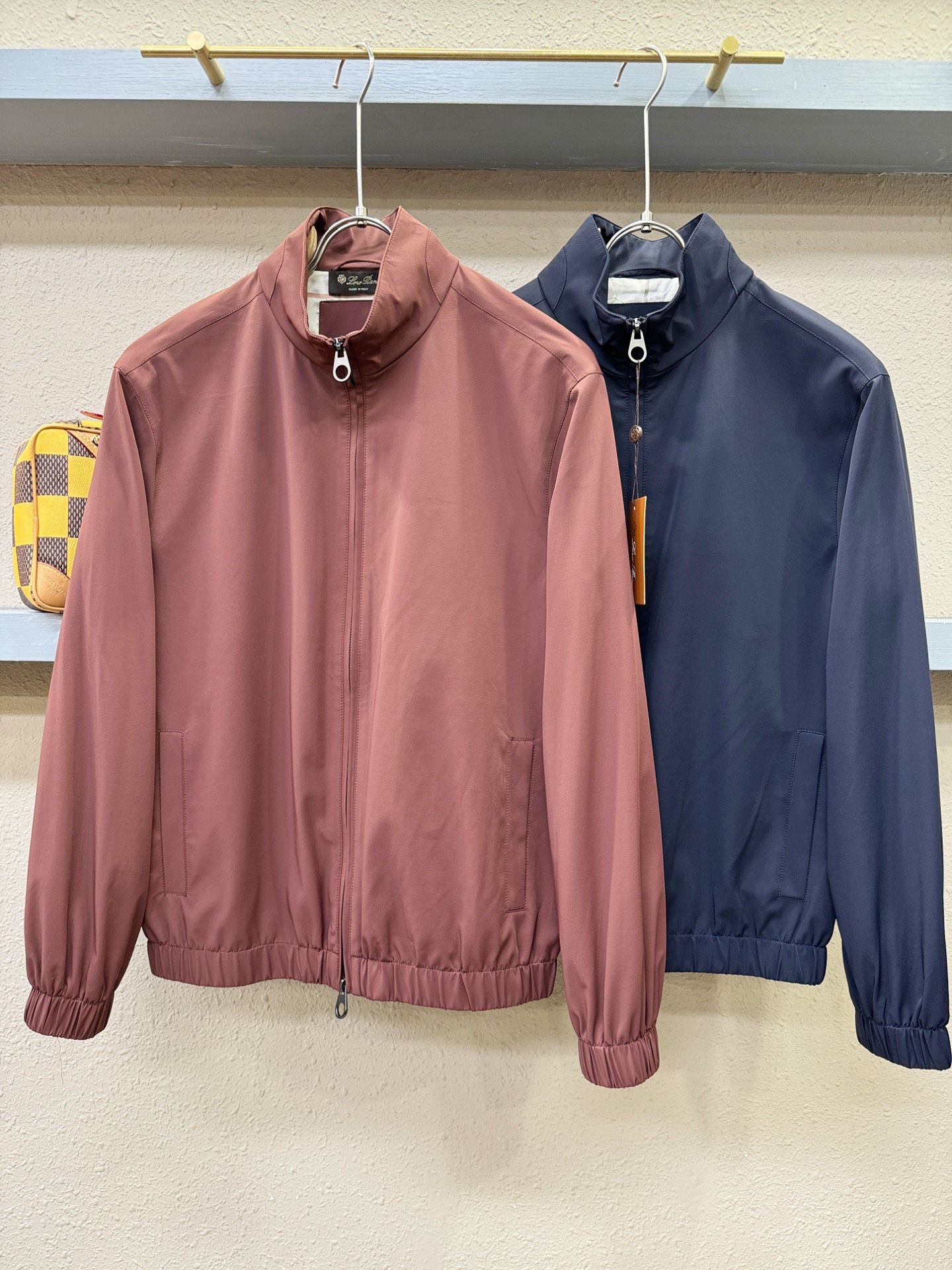 Loro Piana诺悠翩雅 2025秋冬新款夹克外套，原单狠货 意大利进口面料时尚夹克外套。欧洲专柜同