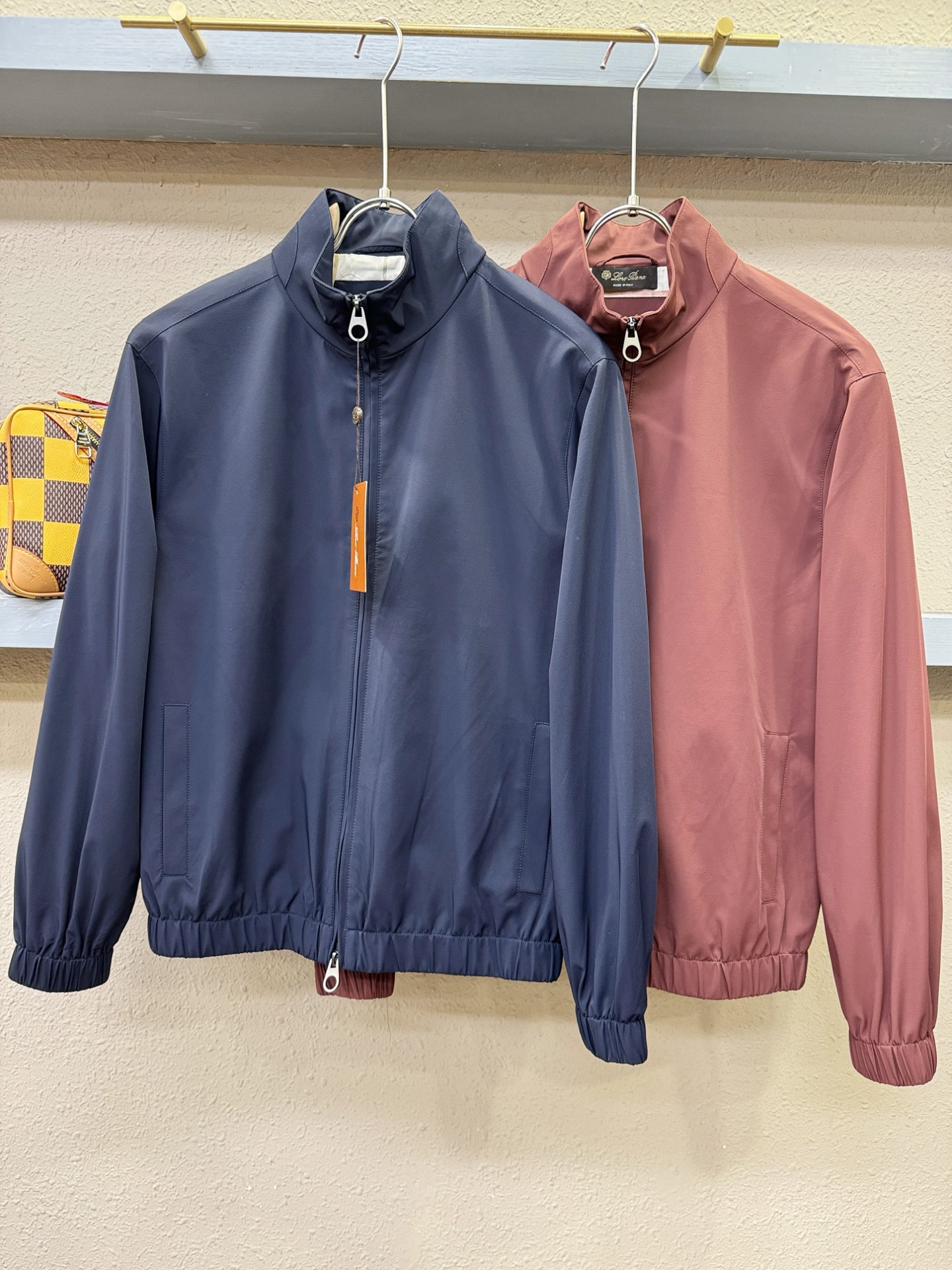 Loro Piana诺悠翩雅 2025秋冬新款夹克外套，原单狠货 意大利进口面料时尚夹克外套。欧洲专柜同