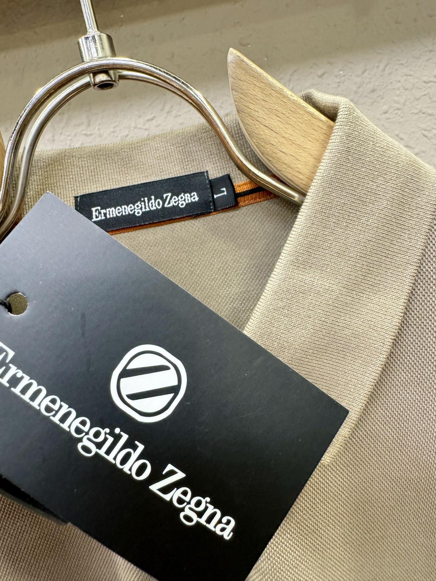 Ermenegildo Zeg*a杰*亚 2025秋冬新品，官网同步 经典大气百搭Polo领长袖T恤，顶