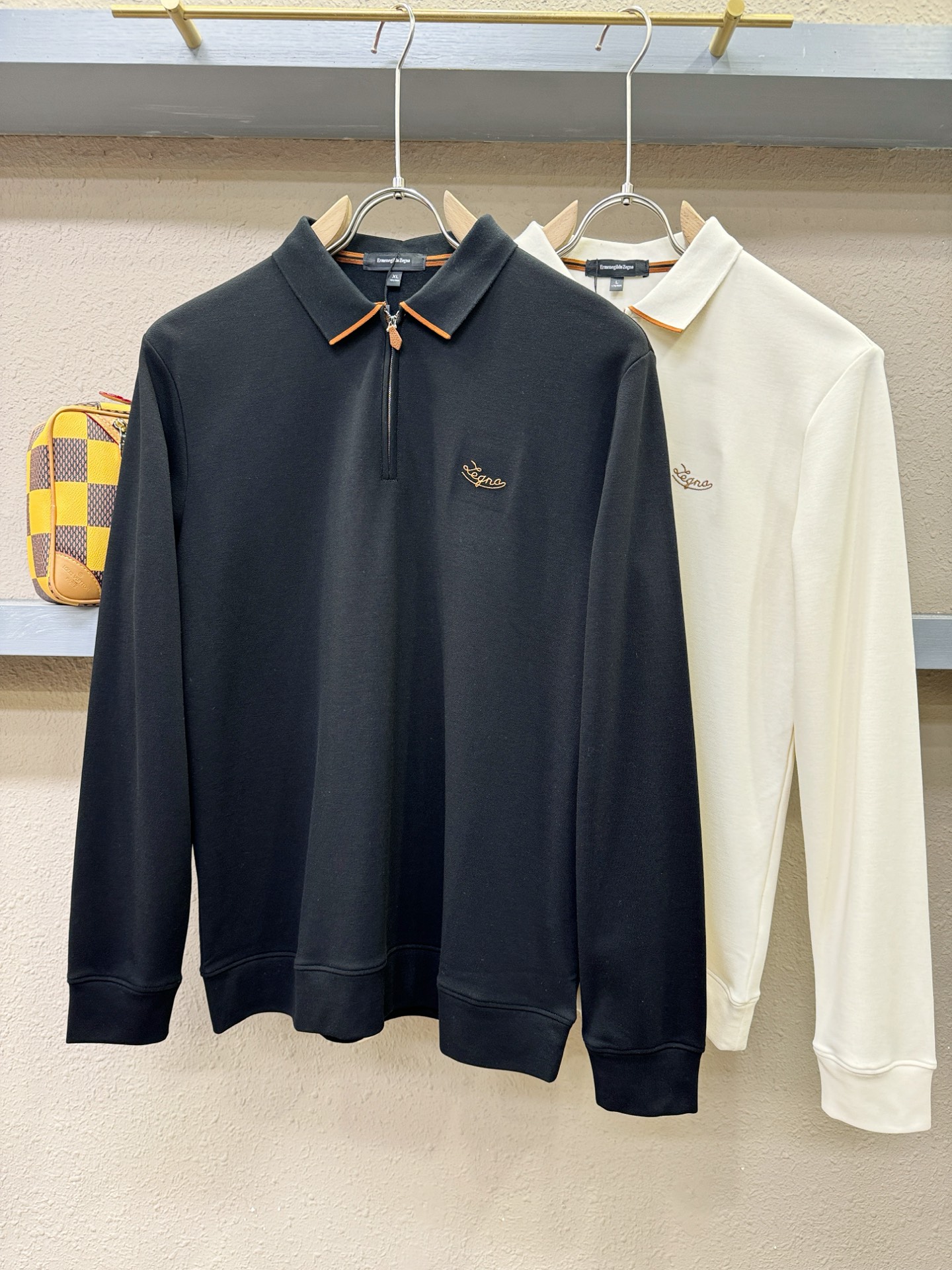 Loro Piana诺悠翩雅 2025秋季新品，官网同步 经典大气百搭Polo领长袖T恤，顶级原版面料，