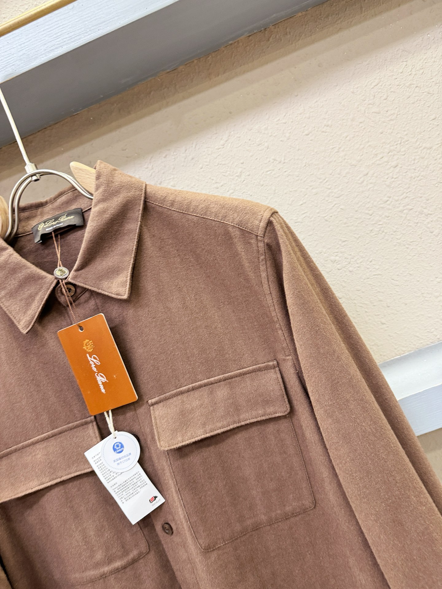 Loro Piana诺悠翩雅 2025新款衬衫，贸易公司渠道稀出，领先官网发售！经典休闲衬衫搭配独特的设