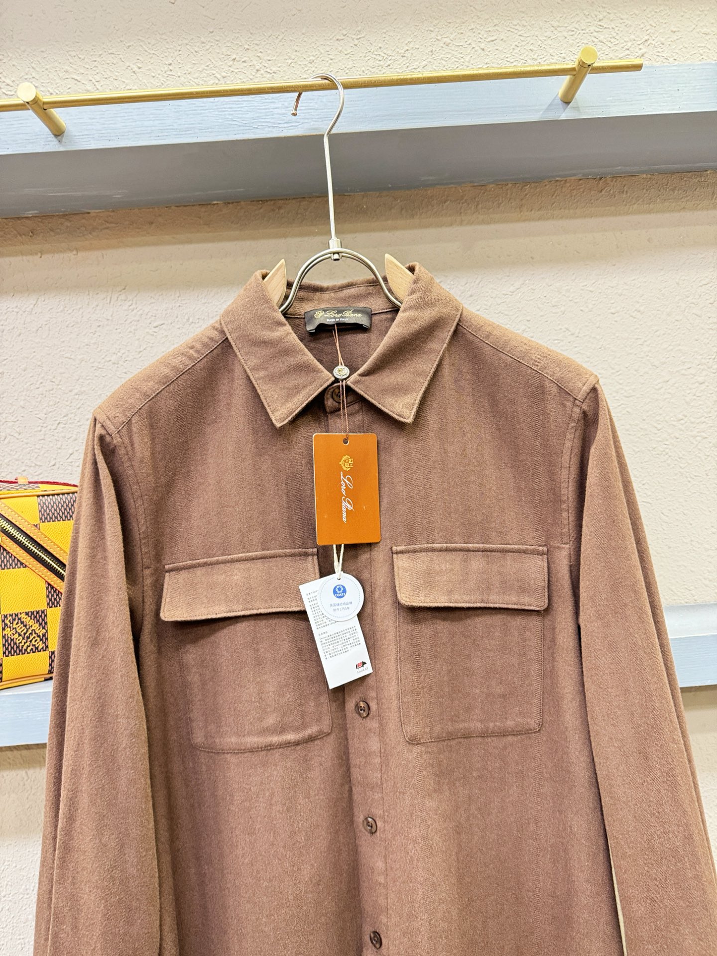 Loro Piana诺悠翩雅 2025新款衬衫，贸易公司渠道稀出，领先官网发售！经典休闲衬衫搭配独特的设