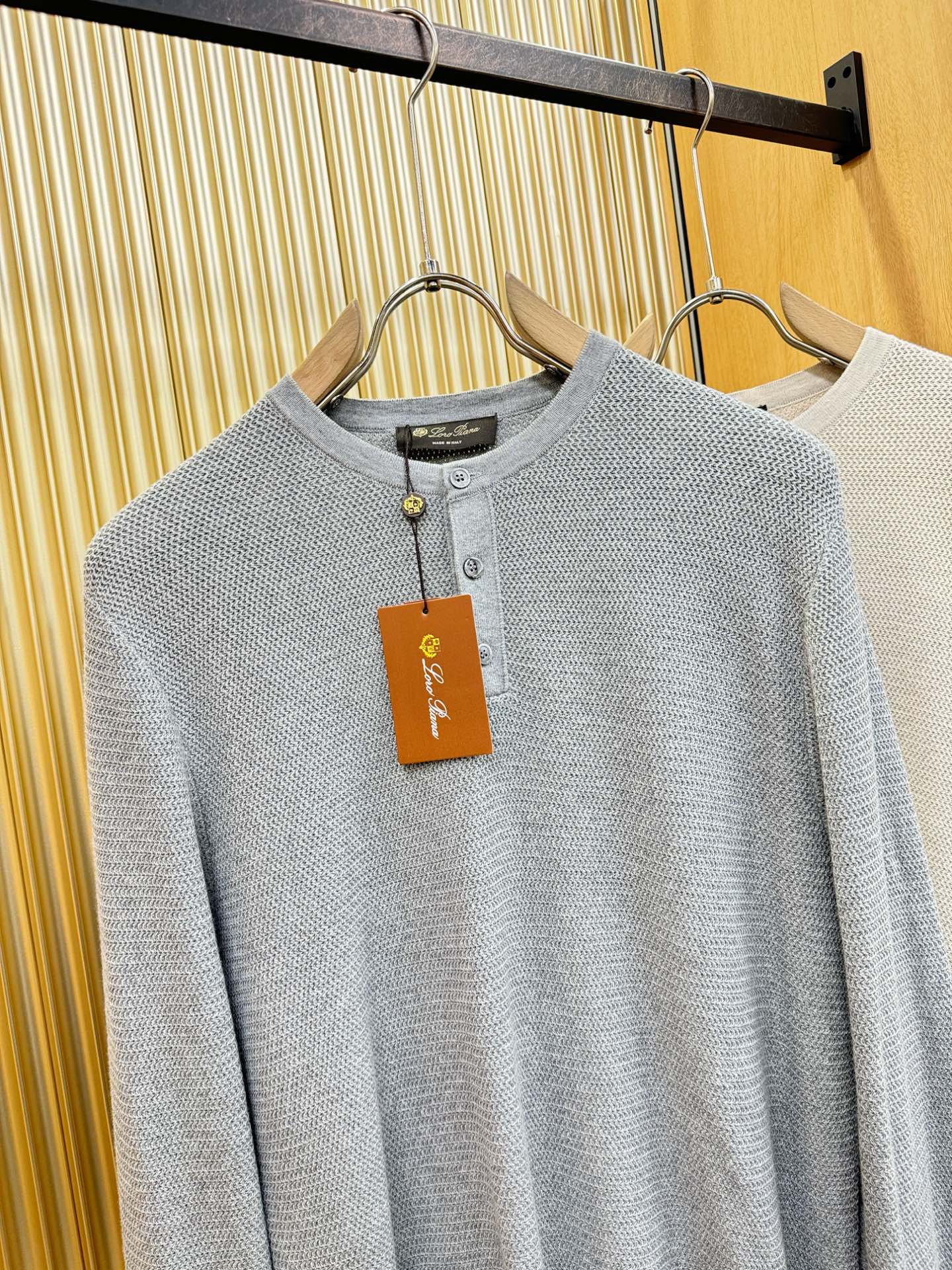 Loro Piana诺悠翩雅 专柜同步 冬季新款羊毛衫（绵羊毛）甄选客供进口绵羊毛材质！面料手感偏厚实，