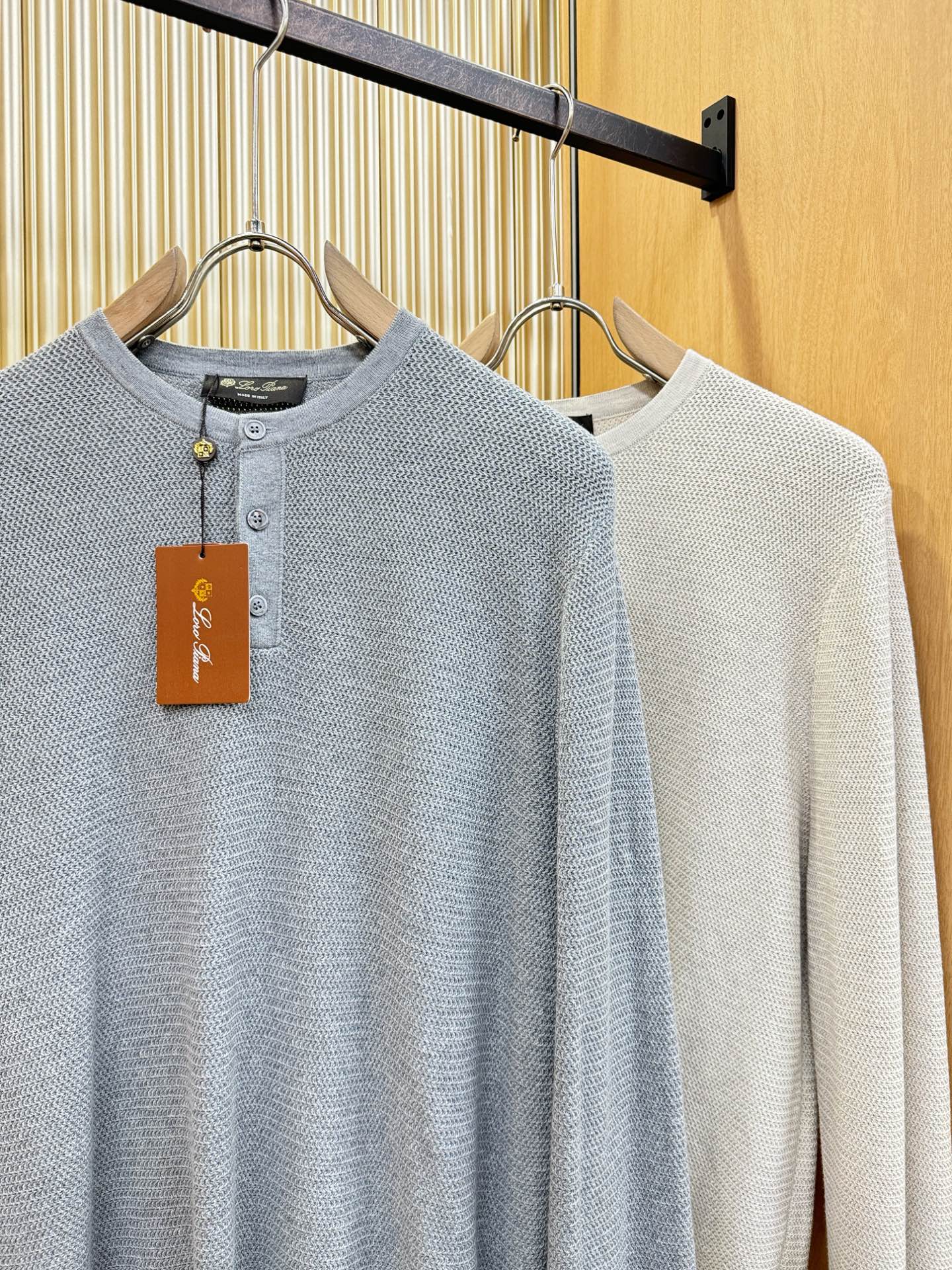 Loro Piana诺悠翩雅 专柜同步 冬季新款羊毛衫（绵羊毛）甄选客供进口绵羊毛材质！面料手感偏厚实，