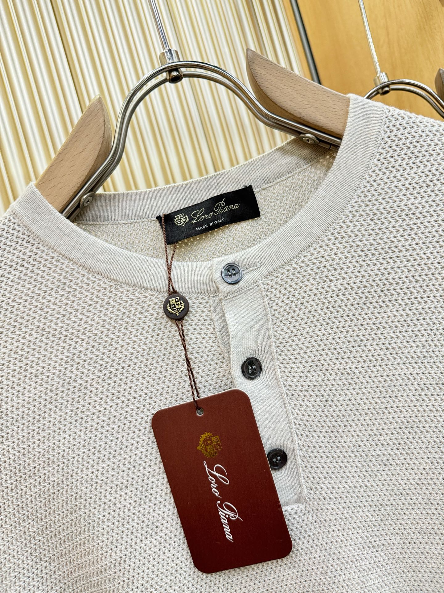 Loro Piana诺悠翩雅 专柜同步 冬季新款羊毛衫（绵羊毛）甄选客供进口绵羊毛材质！面料手感偏厚实，