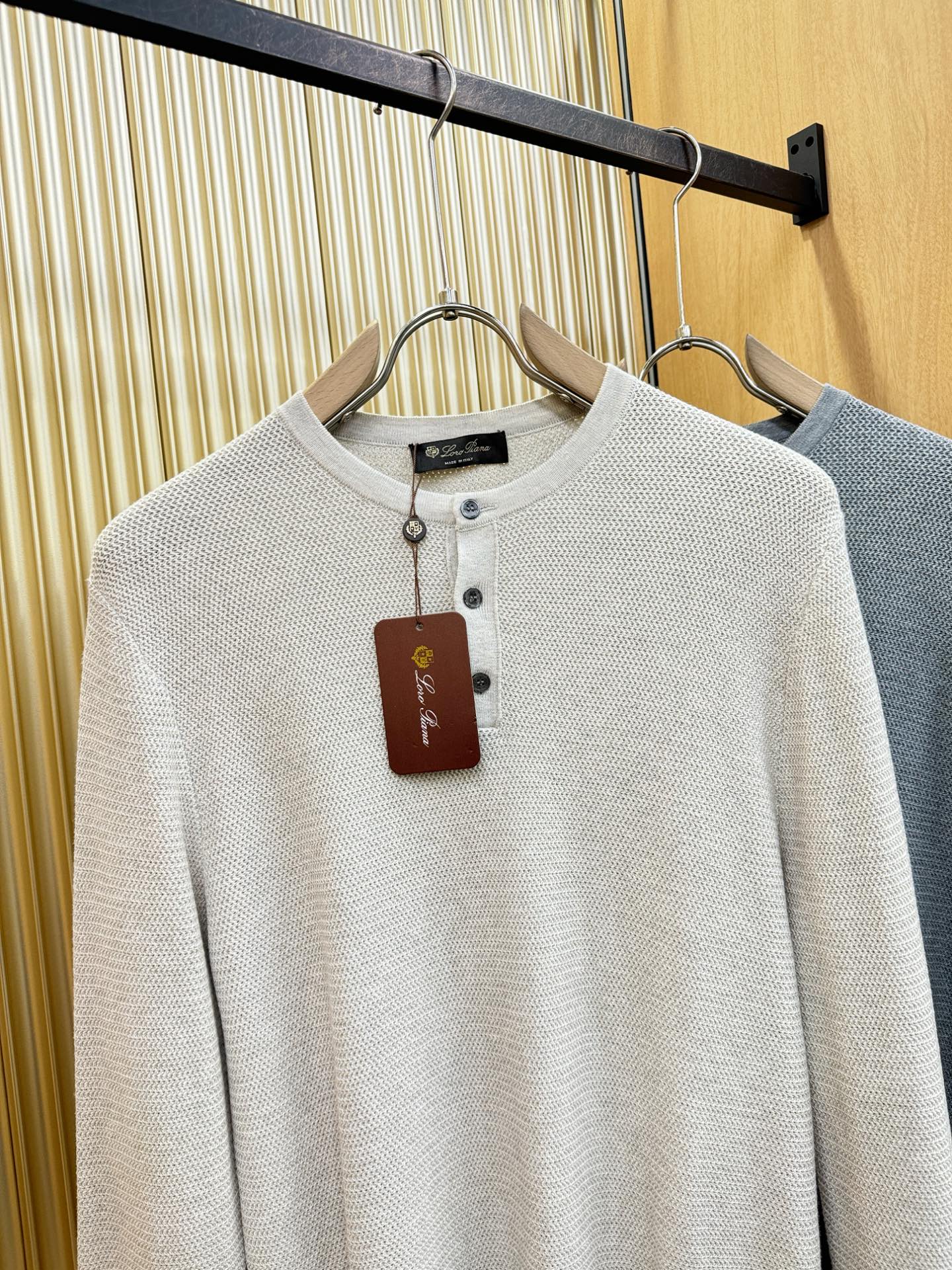 Loro Piana诺悠翩雅 专柜同步 冬季新款羊毛衫（绵羊毛）甄选客供进口绵羊毛材质！面料手感偏厚实，