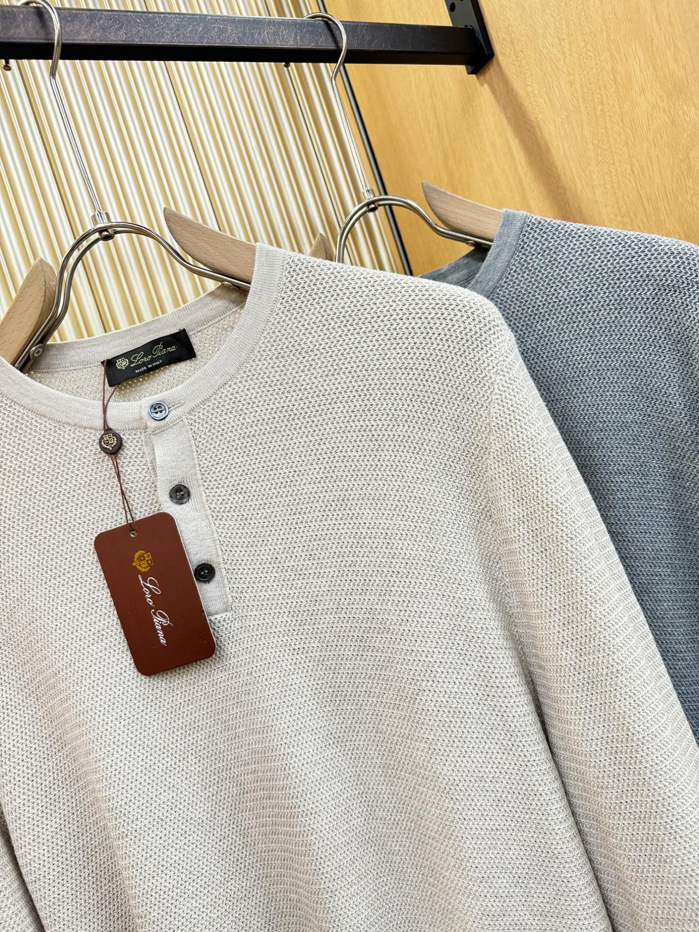 Loro Piana诺悠翩雅 专柜同步 冬季新款羊毛衫（绵羊毛）甄选客供进口绵羊毛材质！面料手感偏厚实，