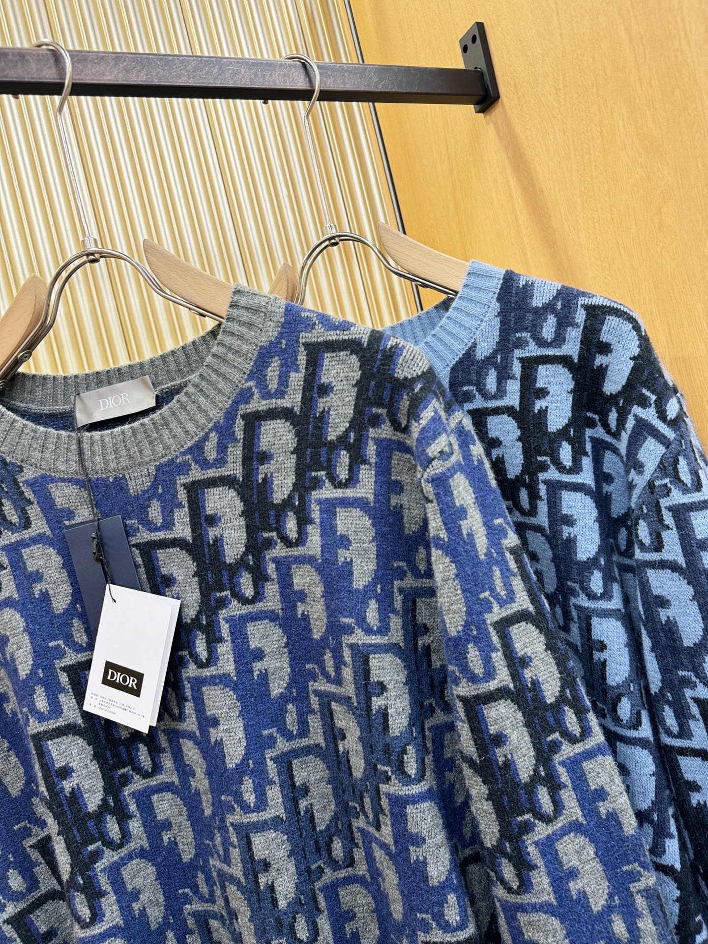 顶级版Dior迪奥 专柜同步 冬季新款羊毛衫（绵羊毛100%）甄选客供进口100％绵羊毛材质！面料手感偏