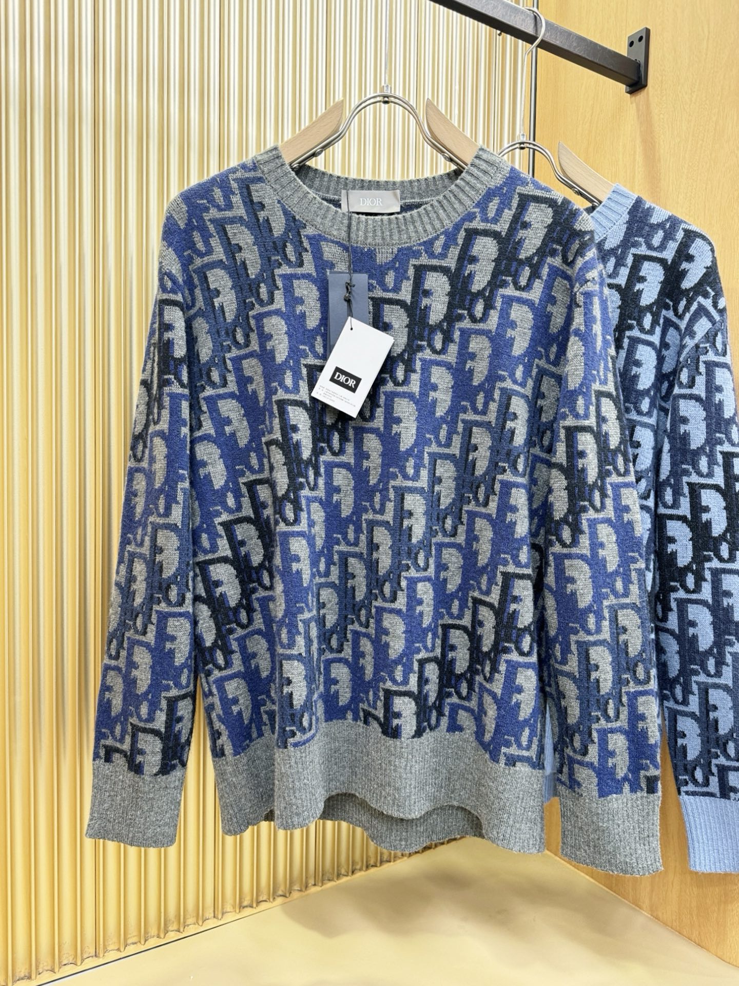 顶级版Dior迪奥 专柜同步 冬季新款羊毛衫（绵羊毛100%）甄选客供进口100％绵羊毛材质！面料手感偏