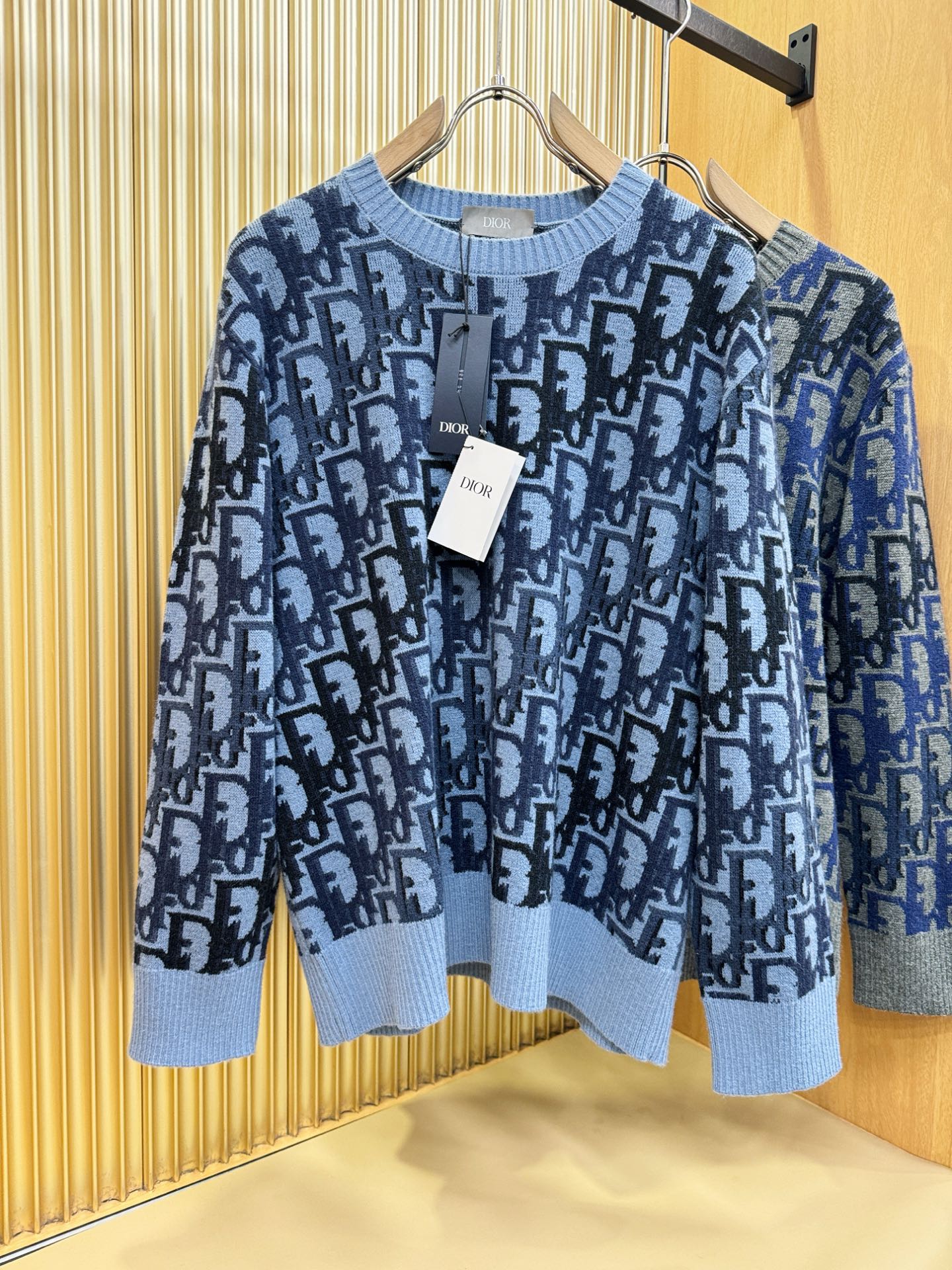 顶级版Dior迪奥 专柜同步 冬季新款羊毛衫（绵羊毛100%）甄选客供进口100％绵羊毛材质！面料手感偏