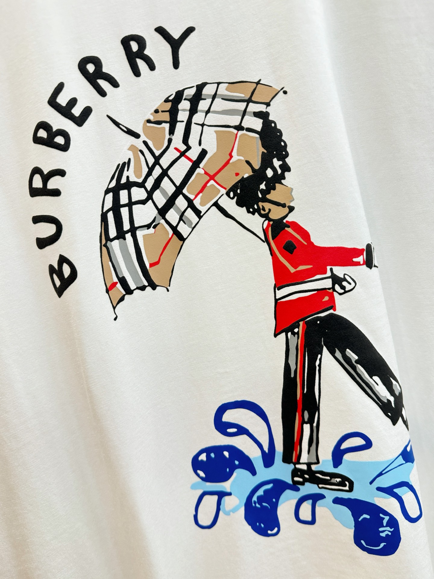 BURBERRY巴宝莉 顶级品质 2026新品短袖！原版定制面料，手感柔软。顶级进口私货，时尚设计潮流短