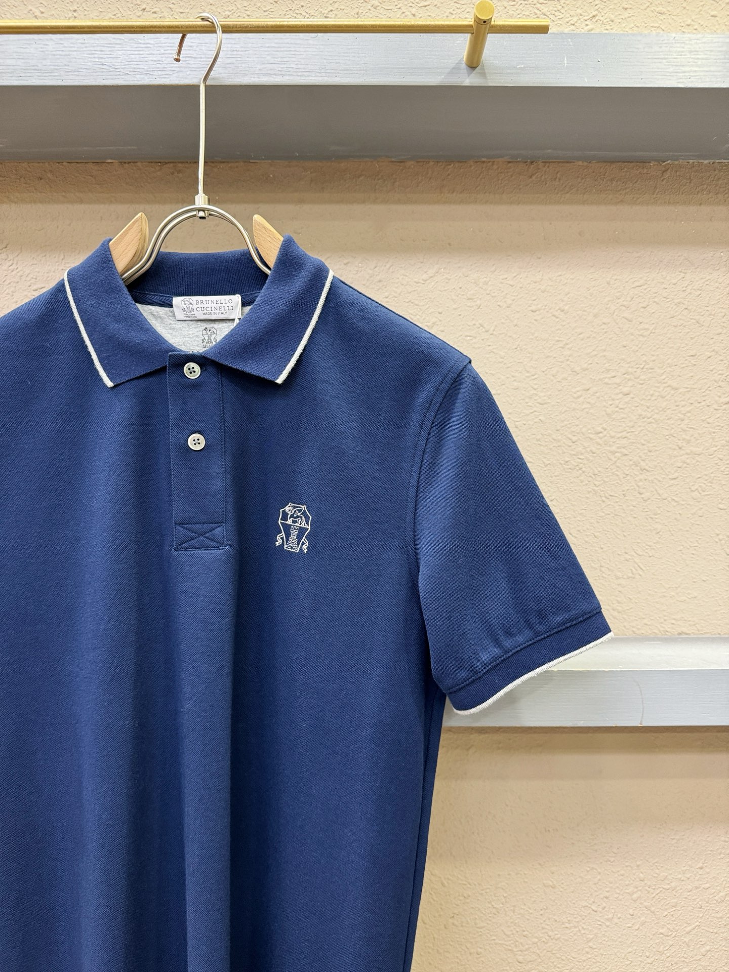 BC布鲁提 2026官方新款 专柜同步上市 男士翻领短袖POLO衫，高端主线系列，进口珠地丝光棉面料，质