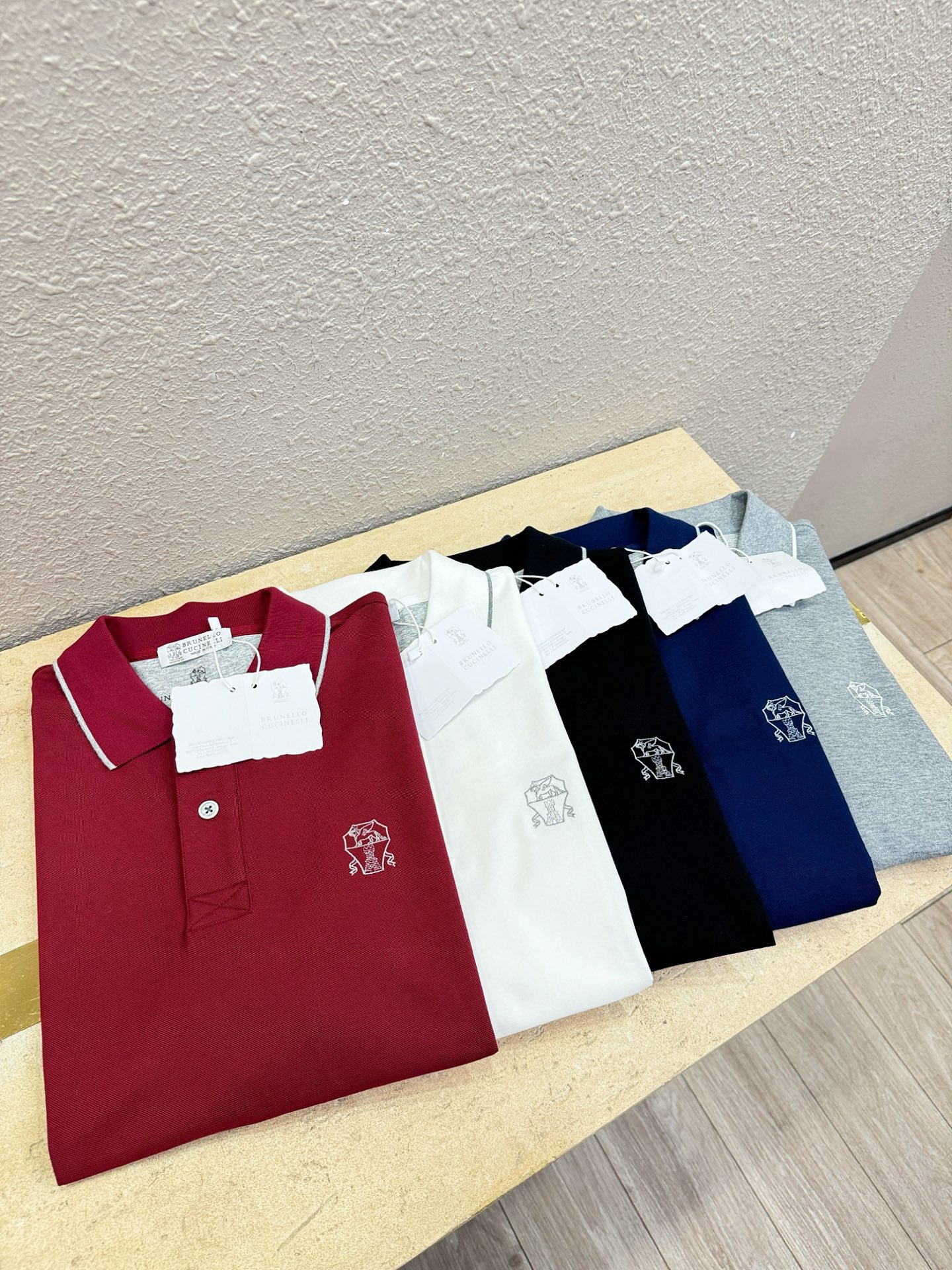 BC布鲁提 2026官方新款 专柜同步上市 男士翻领短袖POLO衫，高端主线系列，进口珠地丝光棉面料，质