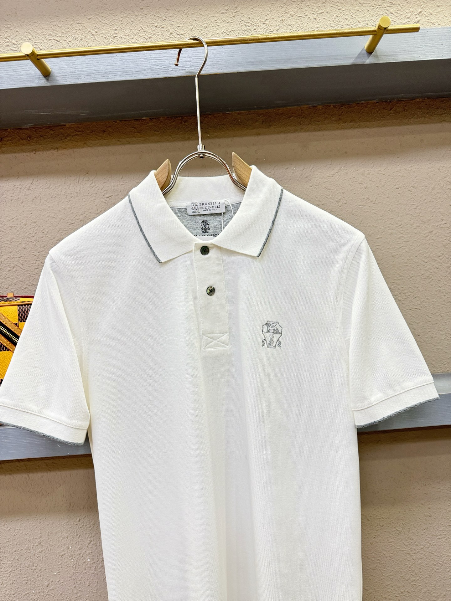 BC布鲁提 2026官方新款 专柜同步上市 男士翻领短袖POLO衫，高端主线系列，进口珠地丝光棉面料，质