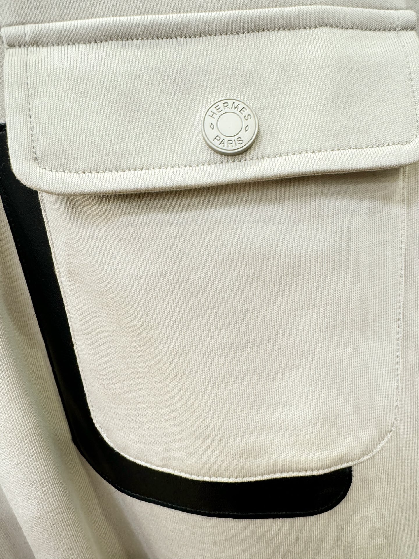 Hermès爱马仕 2026官方新款 专柜同步上市 男士翻领短袖POLO衫，高端主线系列，进口珠地丝光棉