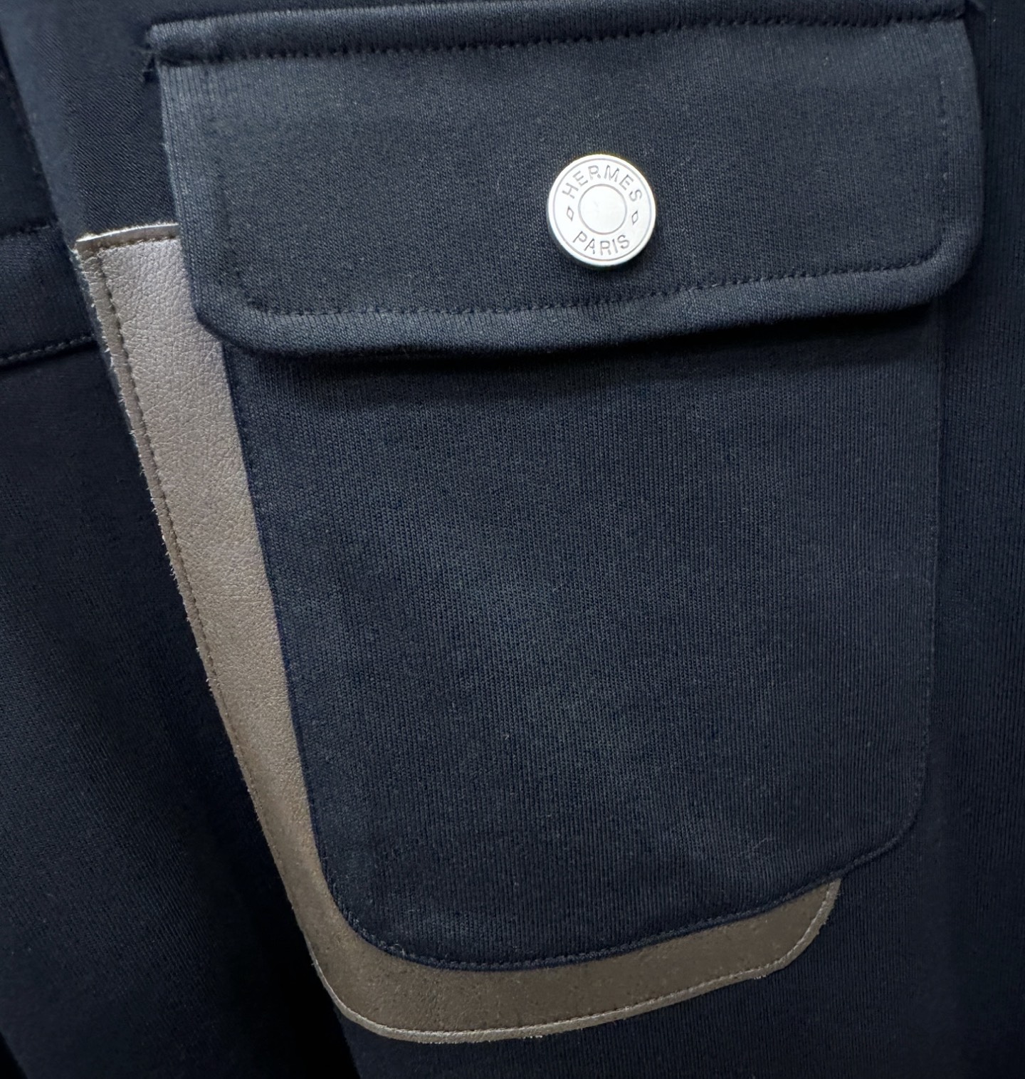 Hermès爱马仕 2026官方新款 专柜同步上市 男士翻领短袖POLO衫，高端主线系列，进口珠地丝光棉