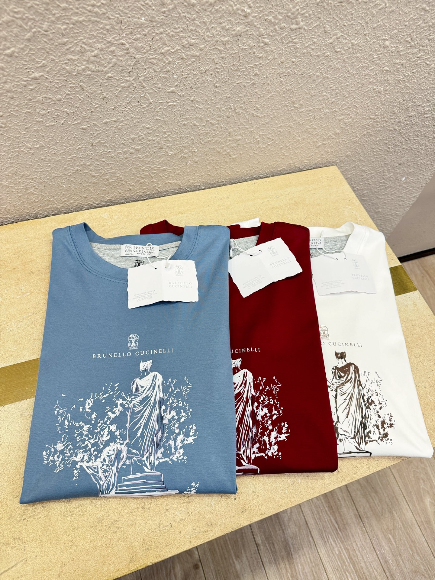 BC布鲁提 2026新款短袖T恤！走秀图案时尚休闲短袖T恤衫！设计logo设计！极具设计精选客供面料，手