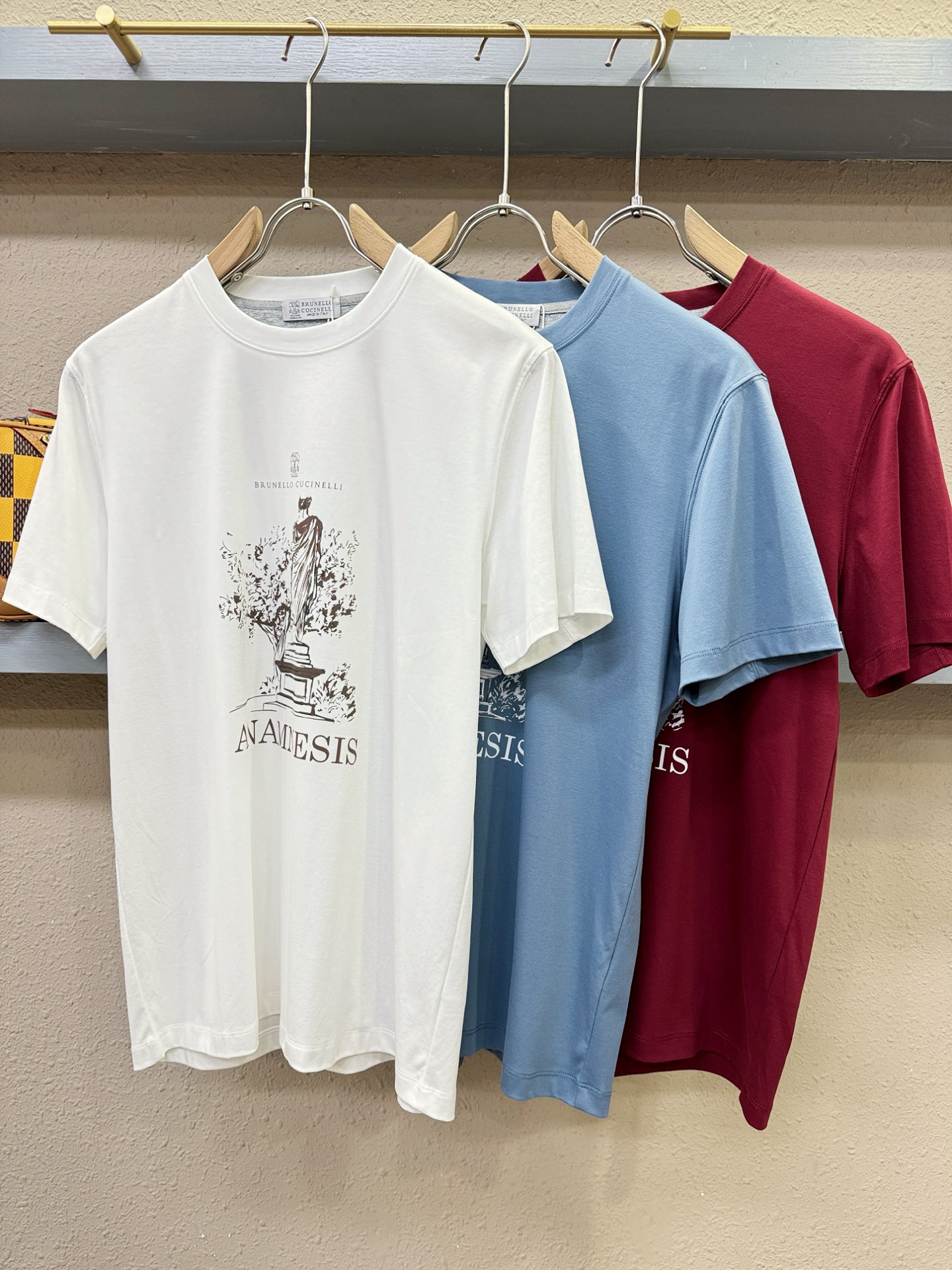 BC布鲁提 2026新款短袖T恤！走秀图案时尚休闲短袖T恤衫！设计logo设计！极具设计精选客供面料，手